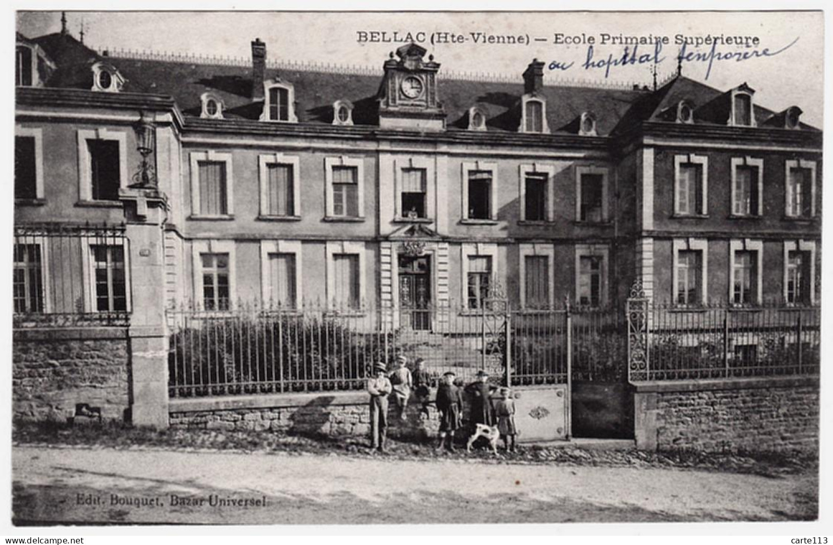 87 - B357CPA - BELLAC - Ecole Primaire Supérieure - Très Bon état - HAUTE-VIENNE - Bellac