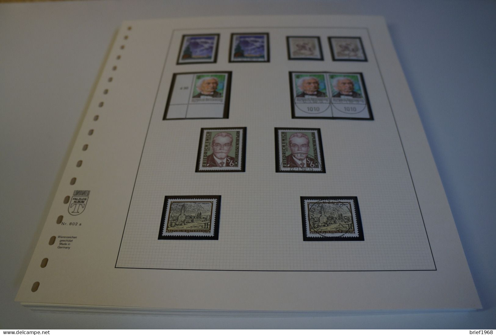 Österreich Jahrgang 1990-1994 Postfrisch + Gestempelt Komplett (27833) - Colecciones
