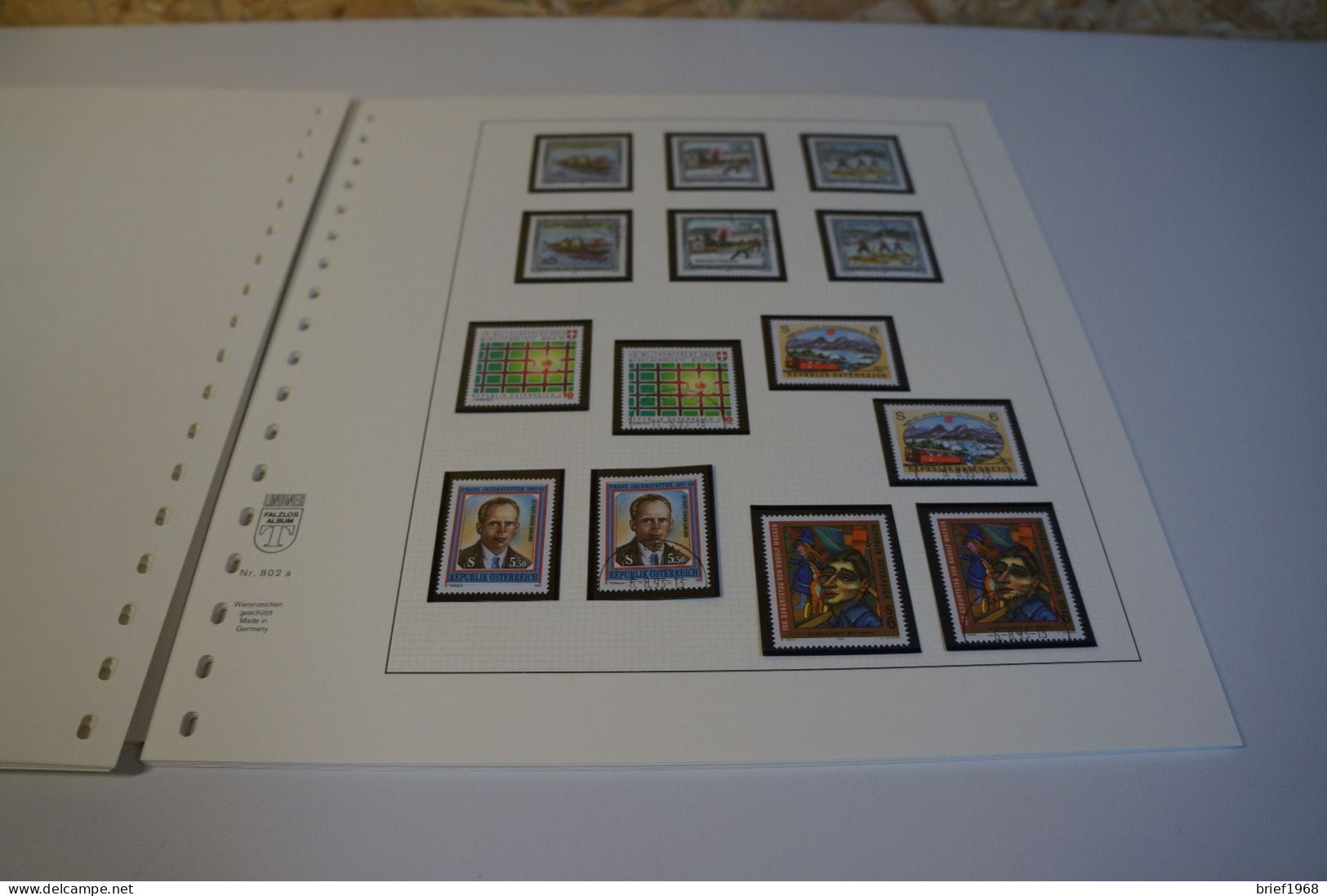 Österreich Jahrgang 1990-1994 Postfrisch + Gestempelt Komplett (27833) - Colecciones
