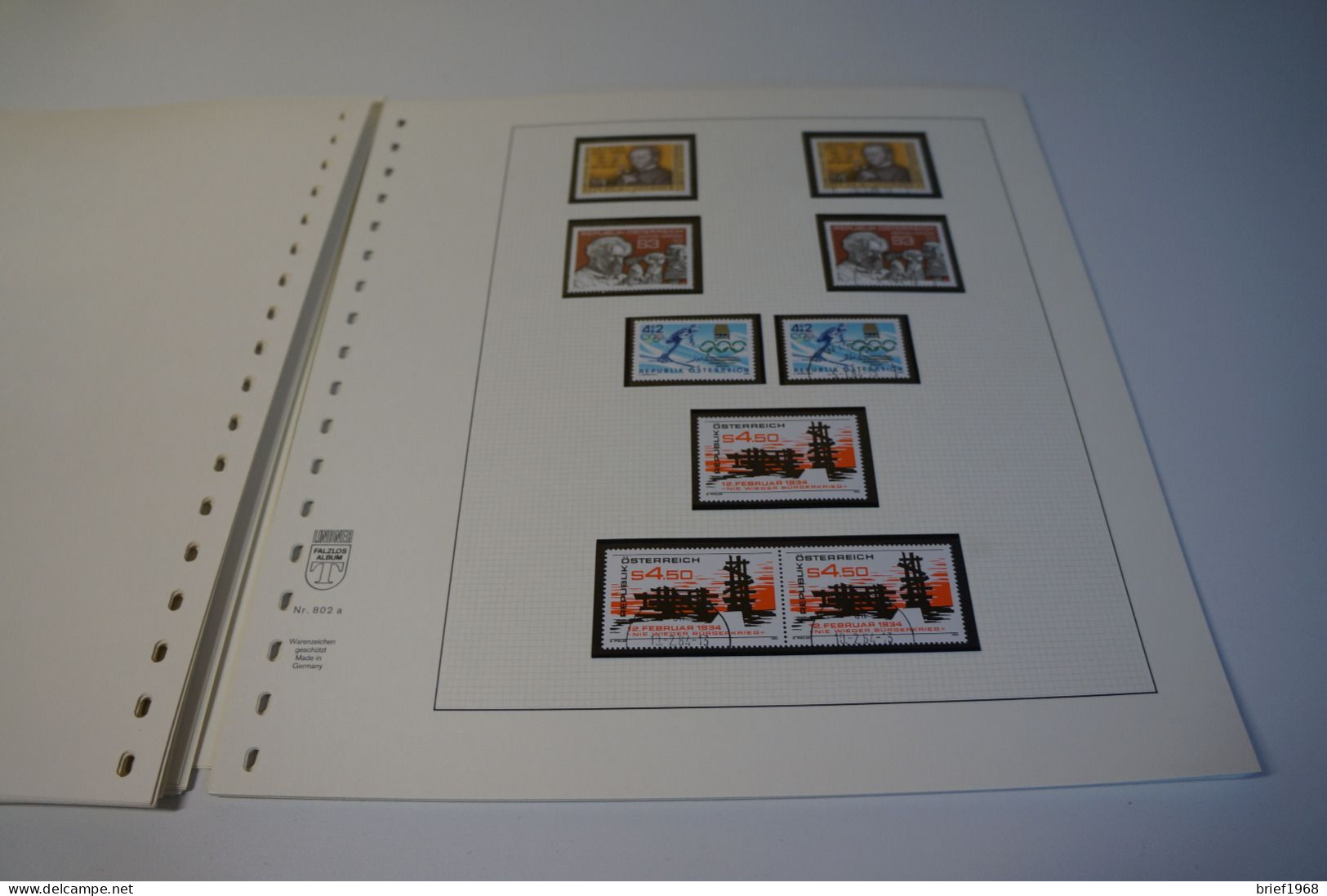 Österreich Jahrgang 1981-1984 Postfrisch + Gestempelt Komplett (27831) - Verzamelingen