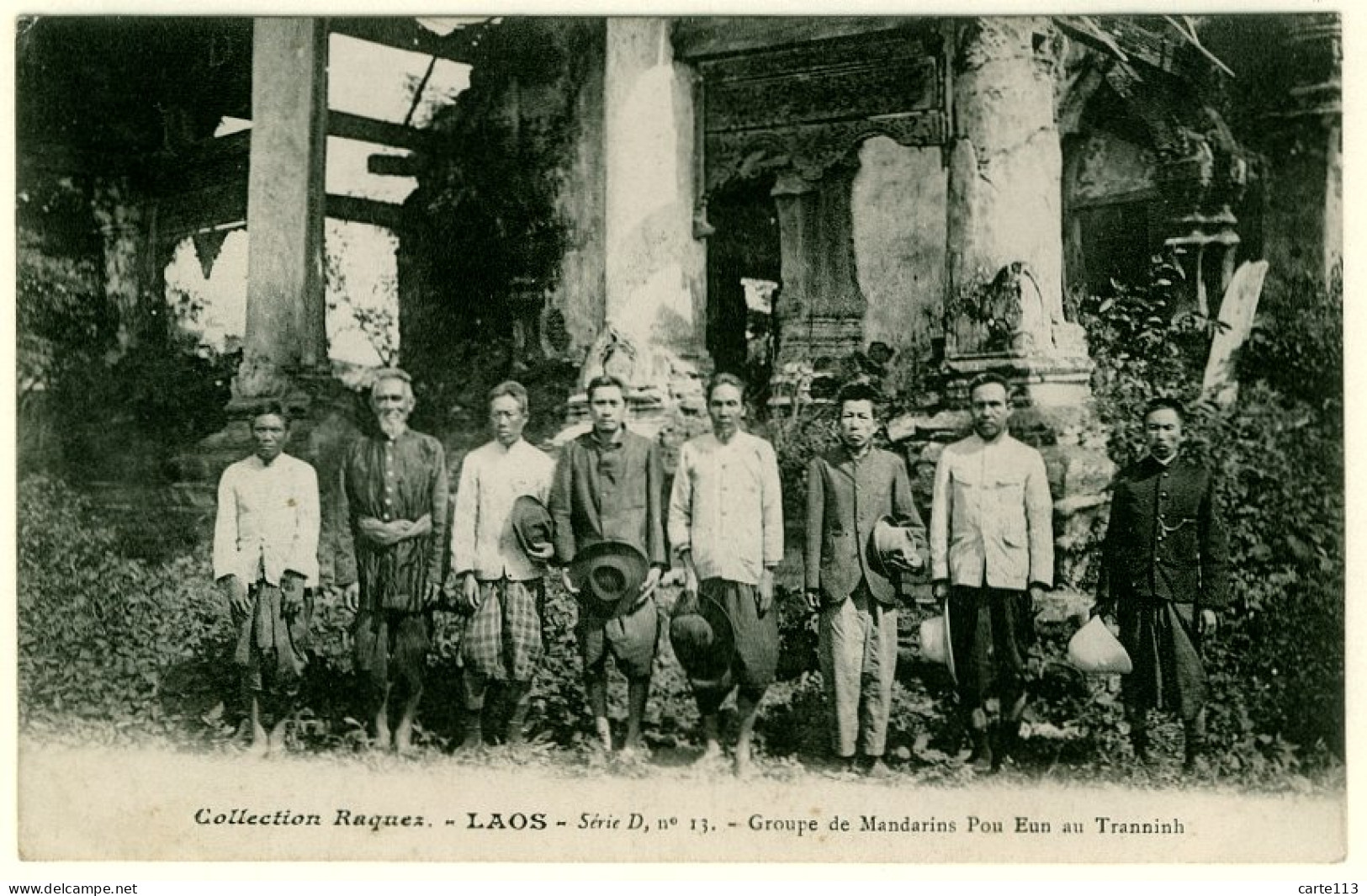 0 - B13359CPA - LAOS - TRANNINH - Groupe De Mandarins Pou Eun - Parfait état - ASIE - Laos