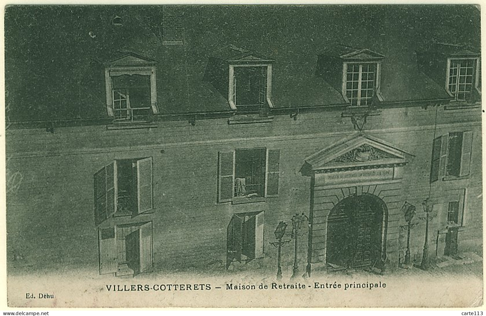 2 - B12224CPA - VILLERS COTTERETS - Maison De Retraite, Entree Principale - Bon état - AISNE - Villers Cotterets