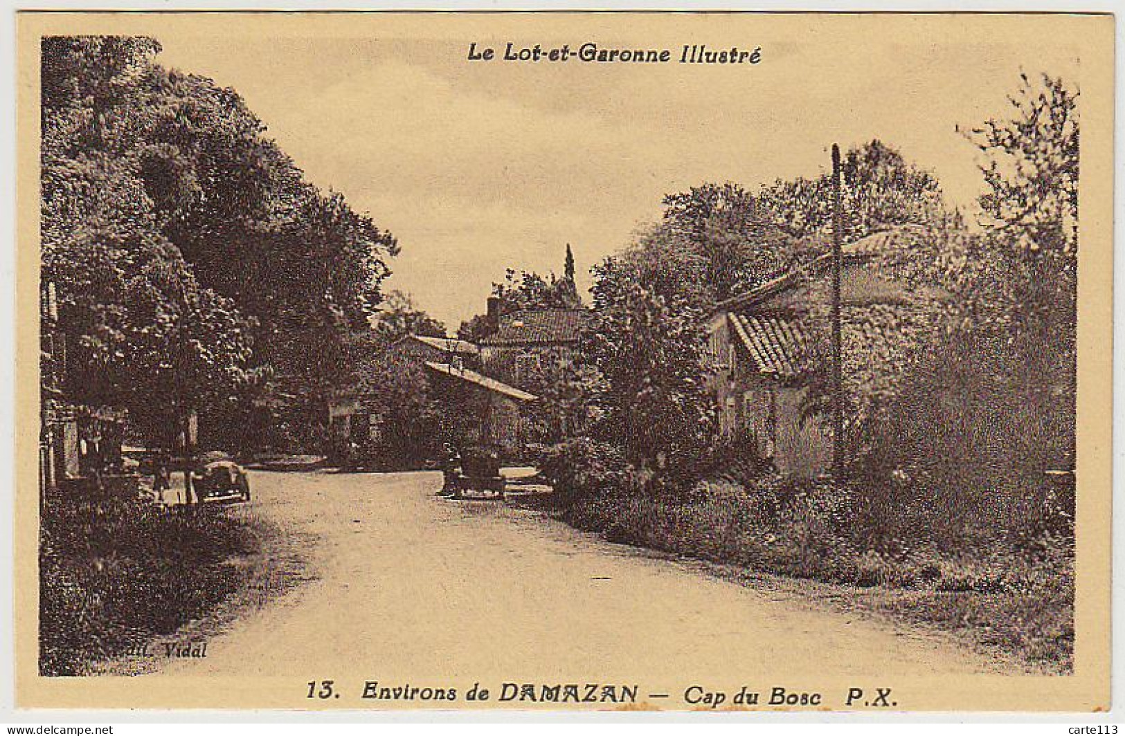 47 - B10790CPA - CAP DU BOSC - DAMAZAN -  - Parfait état - LOT-ET-GARONNE - Autres & Non Classés