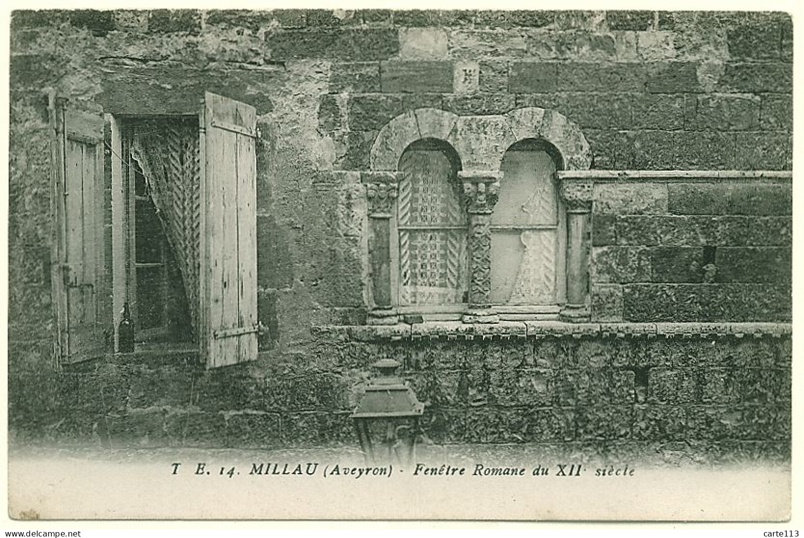 12 - B9850CPA - MILLAU - Fenètre Romane - Très Bon état - AVEYRON - Millau