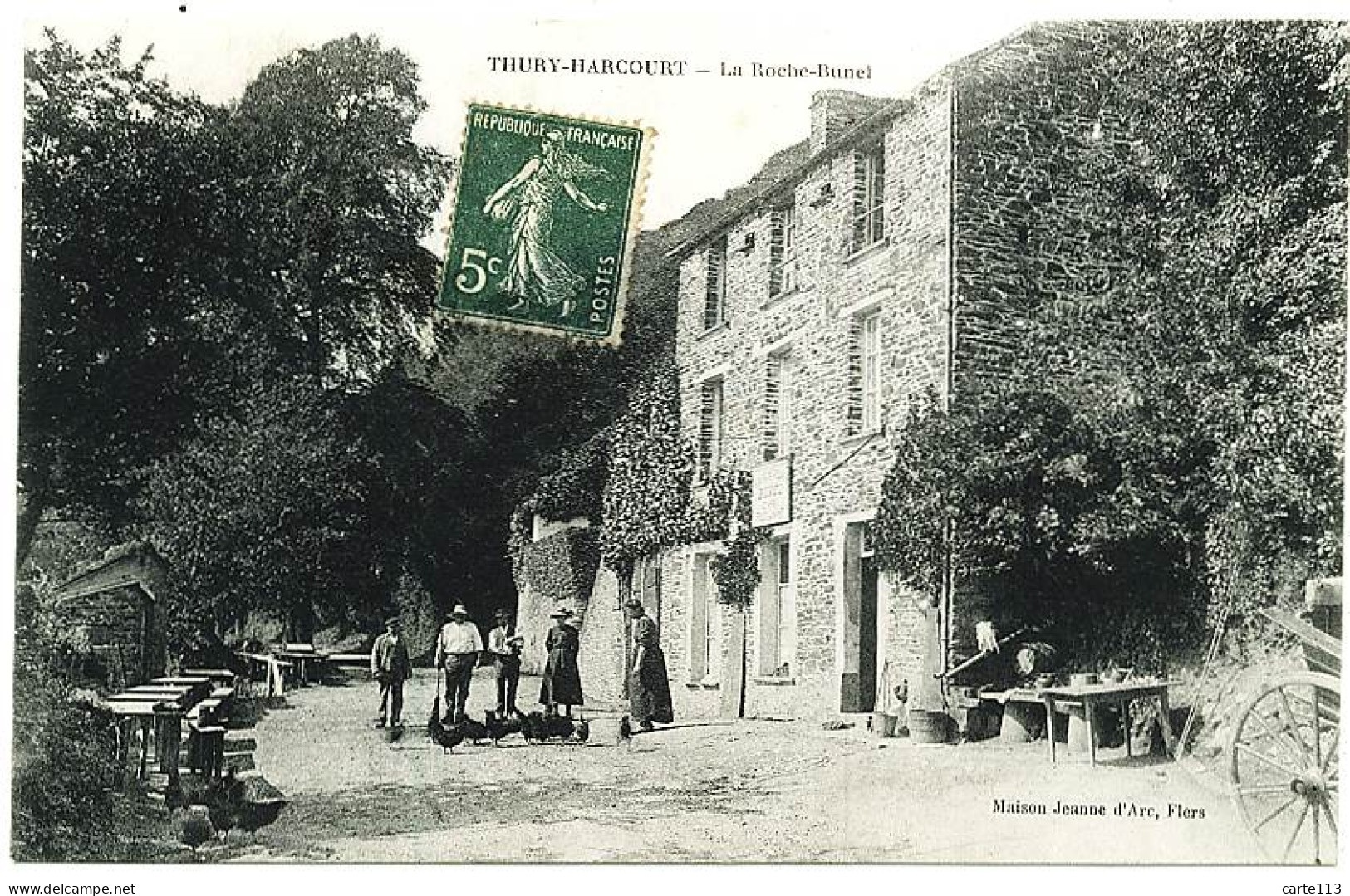 14 - B9213CPA - THURY HARCOURT - La Roche-bunel, Restaurant - Très Bon état - CALVADOS - Thury Harcourt