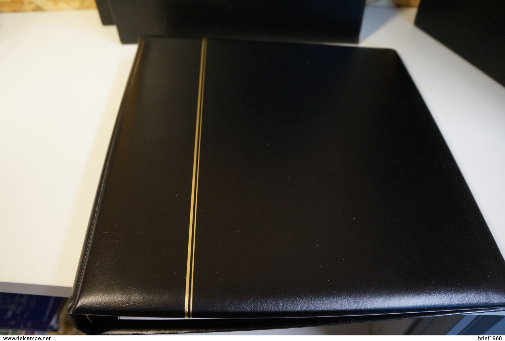 3 Safe Binder Schwarz Skai / Yokawa Inkl. Schuber (27828) - Raccoglitori Vuoti