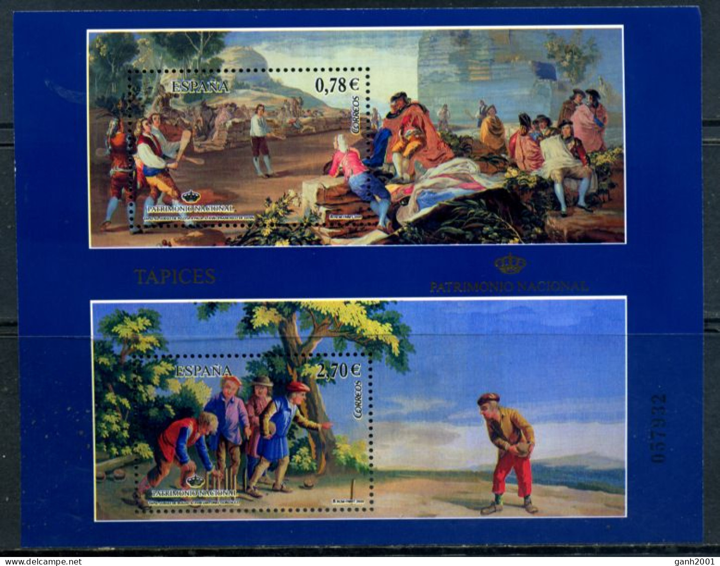 Spain 2009 España / Goya National Heritage Tapestries MNH Tapices  / Ef08  27-16 - Altri & Non Classificati