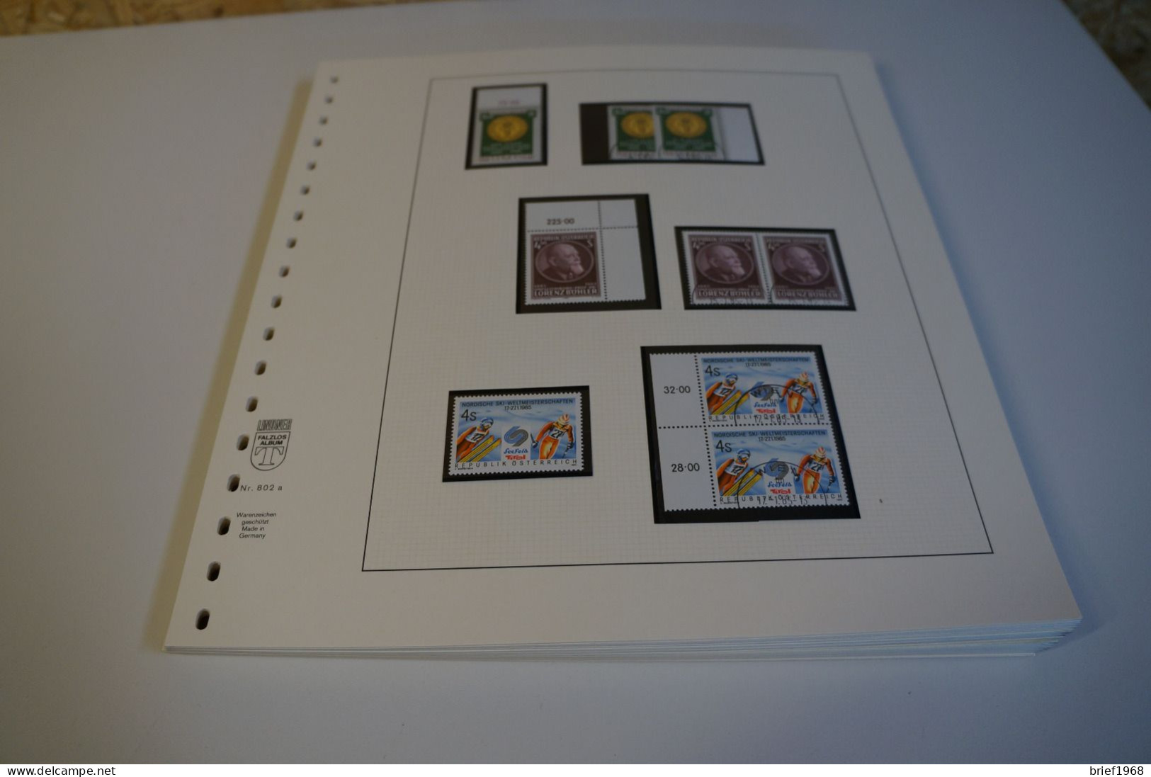 Österreich Jahrgang 1985-1989 Postfrisch + Gestempelt Komplett (27832) - Verzamelingen