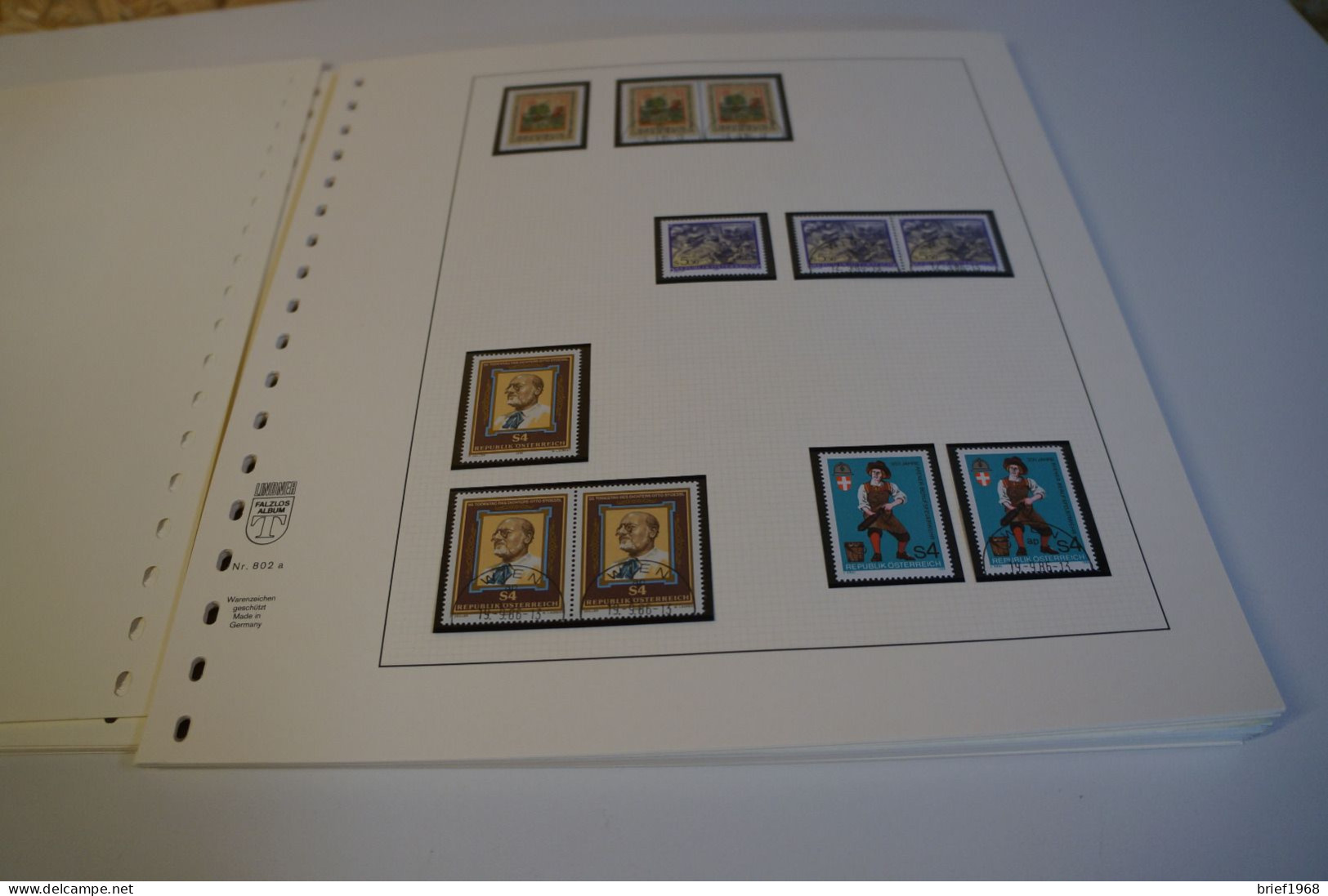 Österreich Jahrgang 1985-1989 Postfrisch + Gestempelt Komplett (27832) - Collections