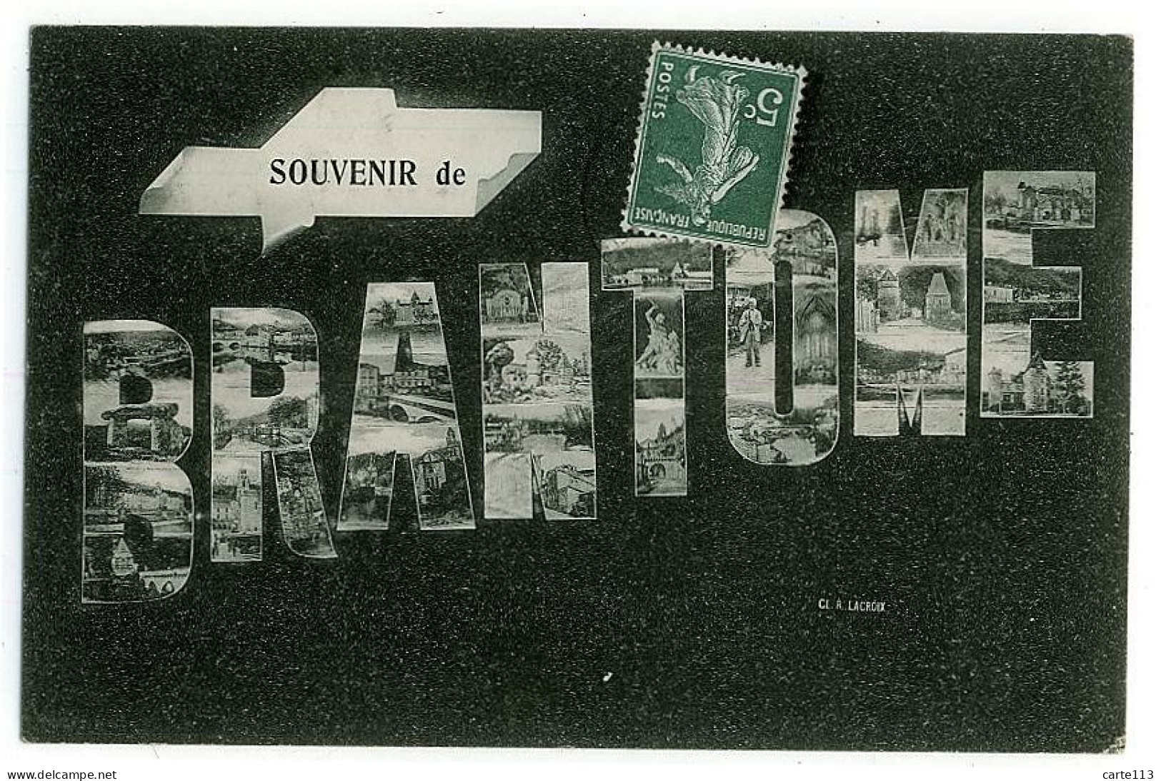 24 - B6786CPA - BRANTOME - Souvenir - Carte Vues Multiples - Très Bon état - DORDOGNE - Brantome