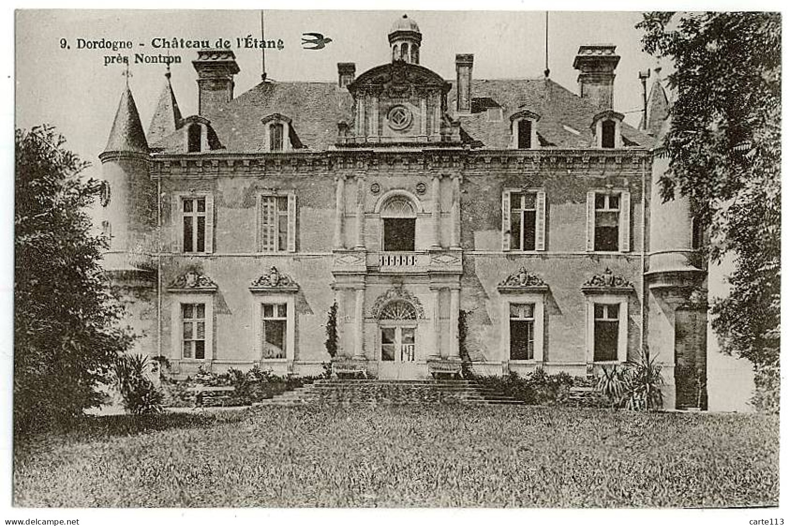 24 - B6680CPA - NONTRON - Château De L'Etang - Parfait état - DORDOGNE - Nontron