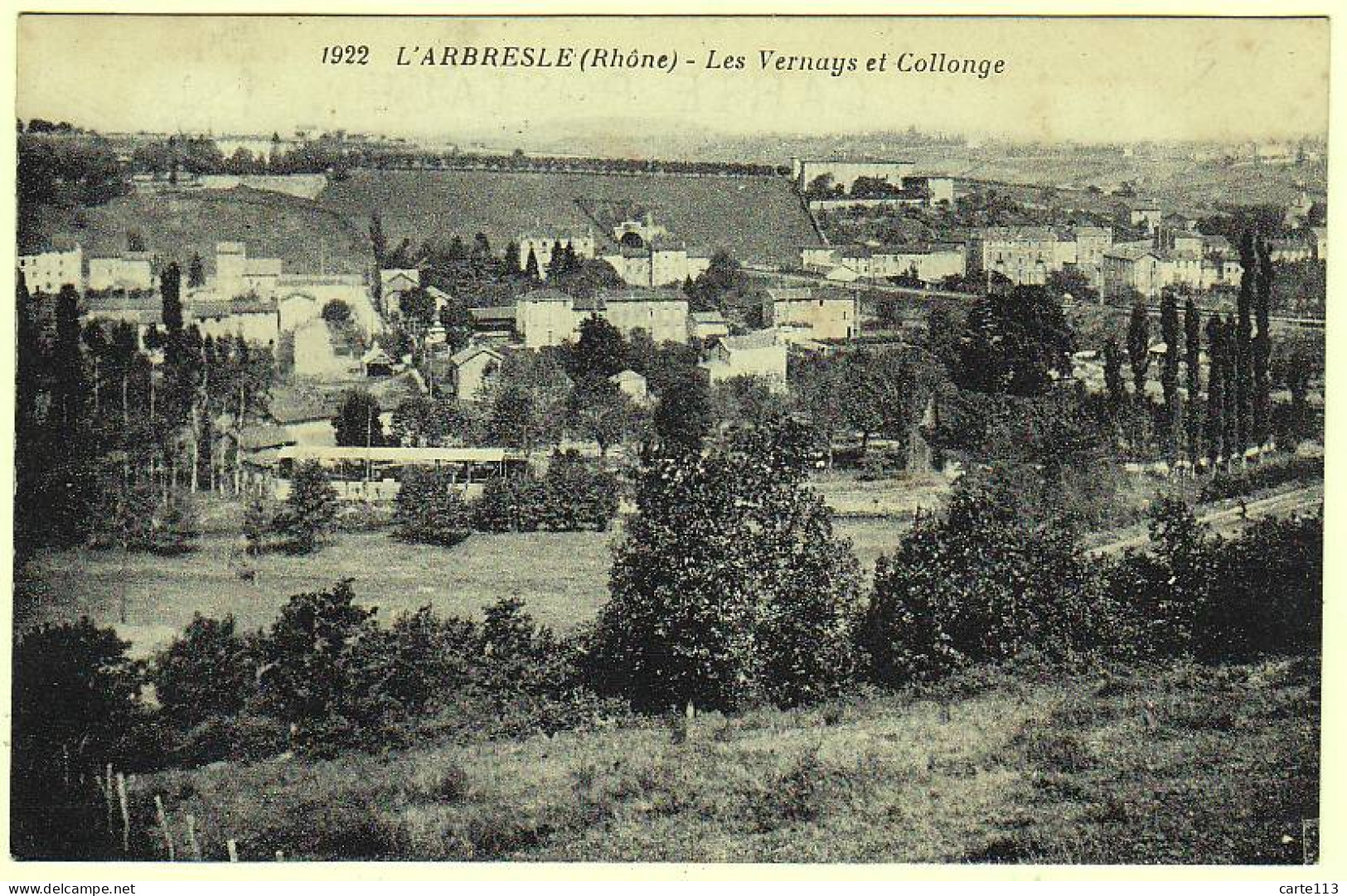 69 - B19381CPA - L' ARBRESLE - Les Vernays Et Collonge - Très Bon état - RHONE - L'Arbresle