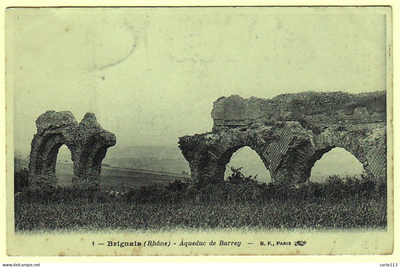 69 - B19361CPA - BRIGNAIS - Aqueduc Du Barrey (Barret) - Très Bon état - RHONE - Brignais
