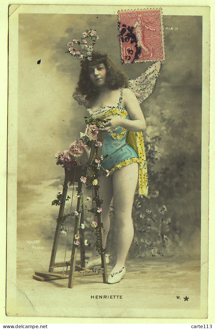 0 - F19330CPA - ACTRICES - HENRIETTE - OLYMPIA - Carte Pionniere - Très Bon état - FANTAISIES - Artiesten