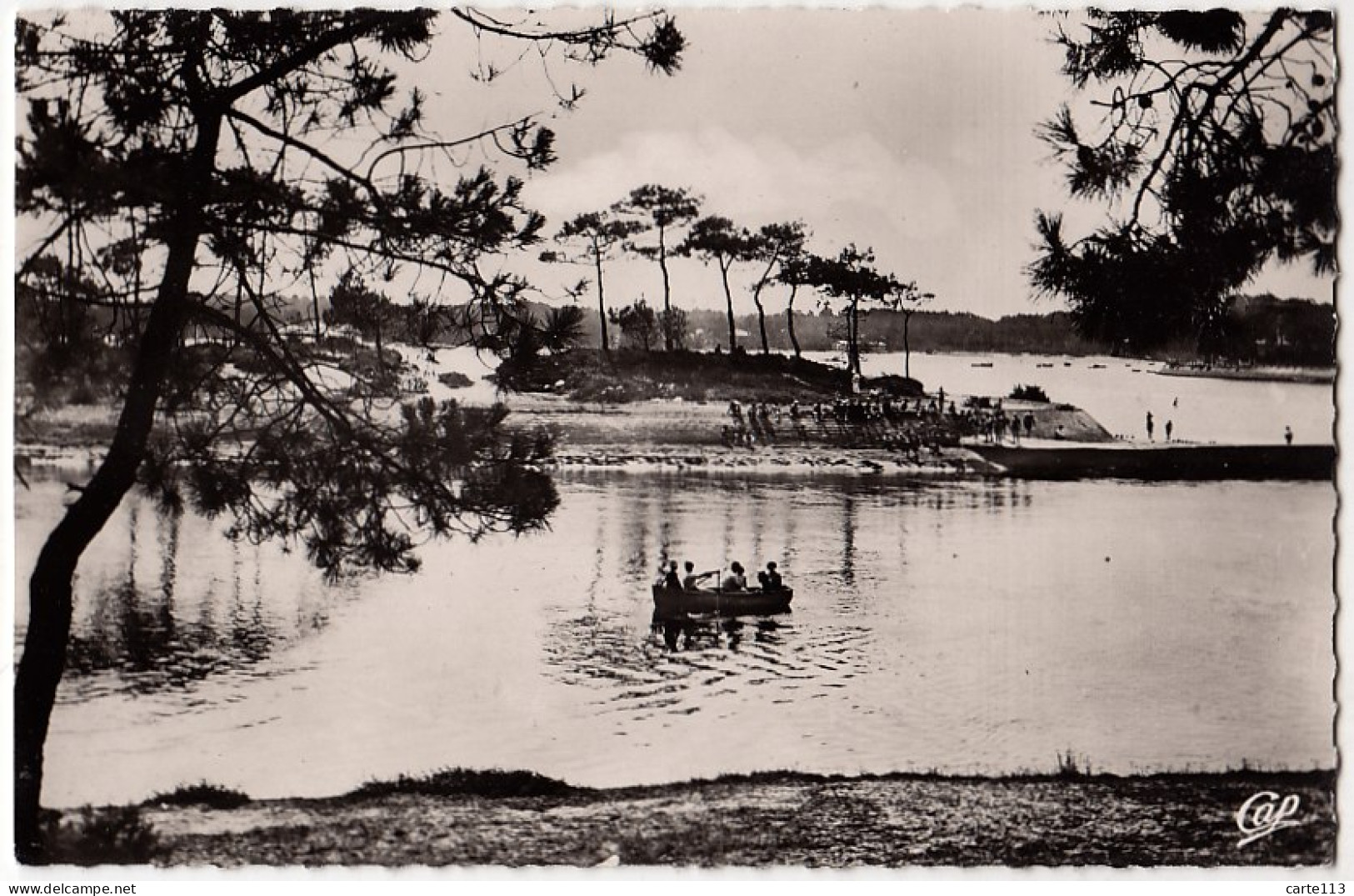 40 - B17096CPSM - CAPBRETON - Vue Sur Le Canal - Très Bon état - LANDES - Capbreton