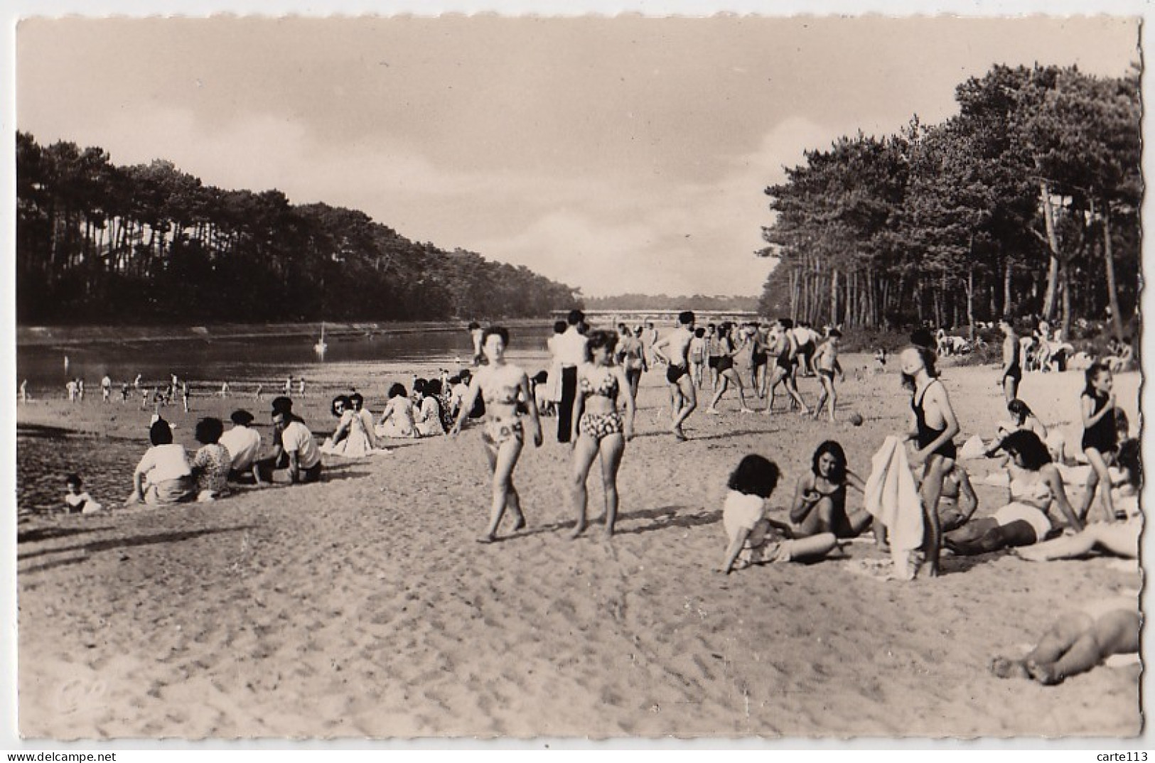 40 - B17095CPSM - CAPBRETON - HOSSEGOR - Le Canal - Très Bon état - LANDES - Capbreton