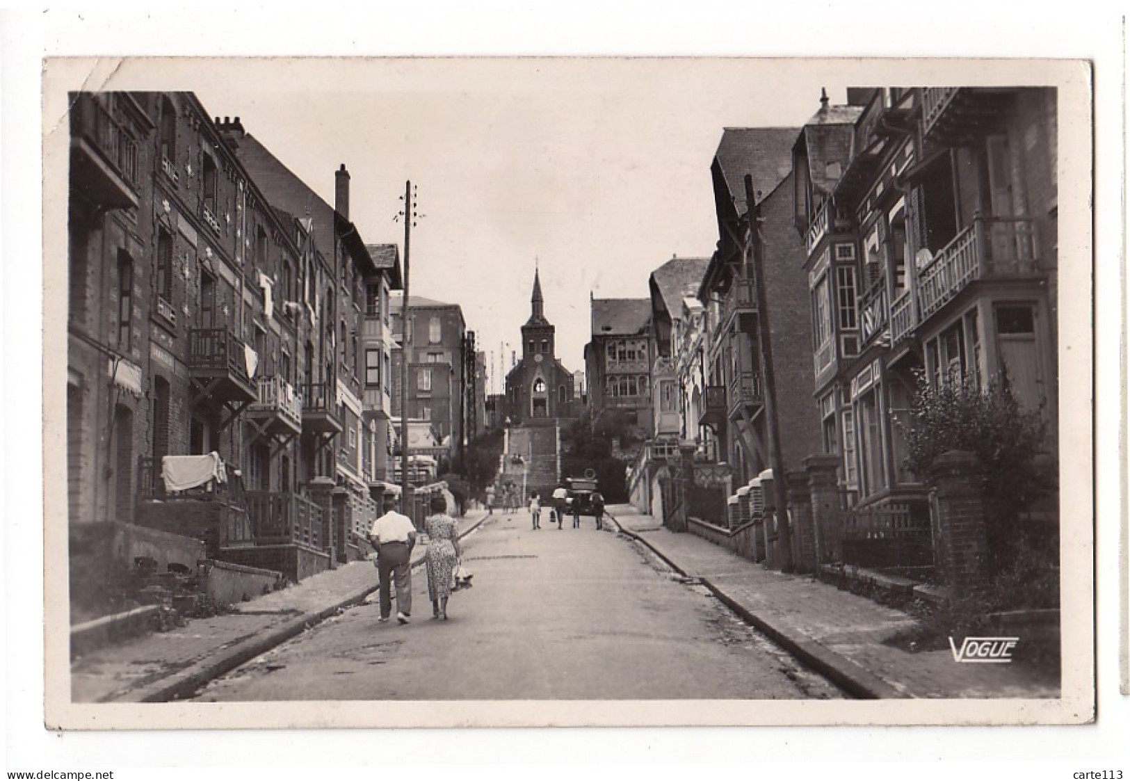 80 - B16840CPSM - ONIVAL SUR MER - La Rue Du Petit Casino - Bon état - SOMME - Onival