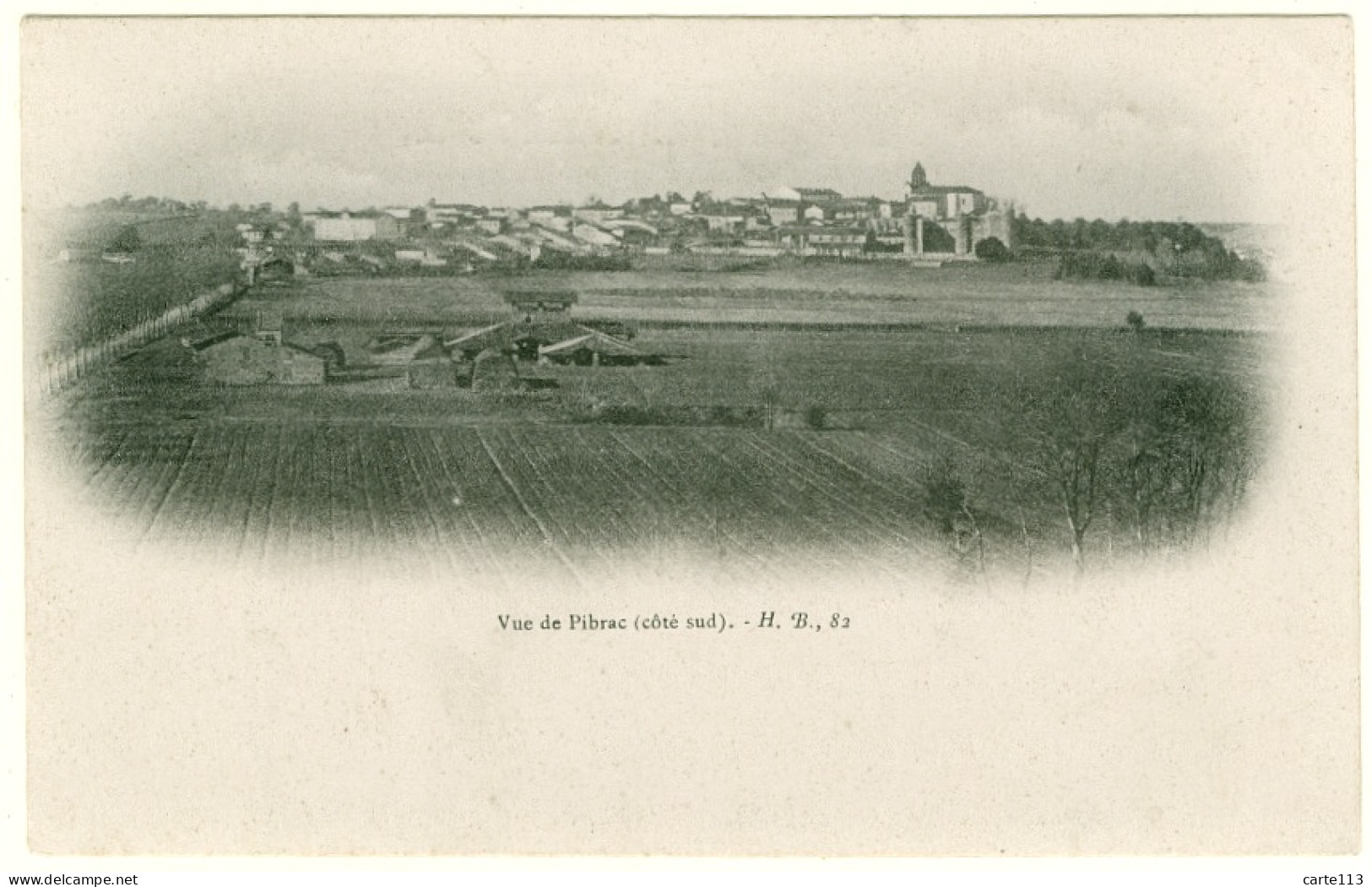 31 - B15010CPA - PIBRAC - Vue Coté Sud - Carte Pionniere - Parfait état - HAUTE-GARONNE - Pibrac