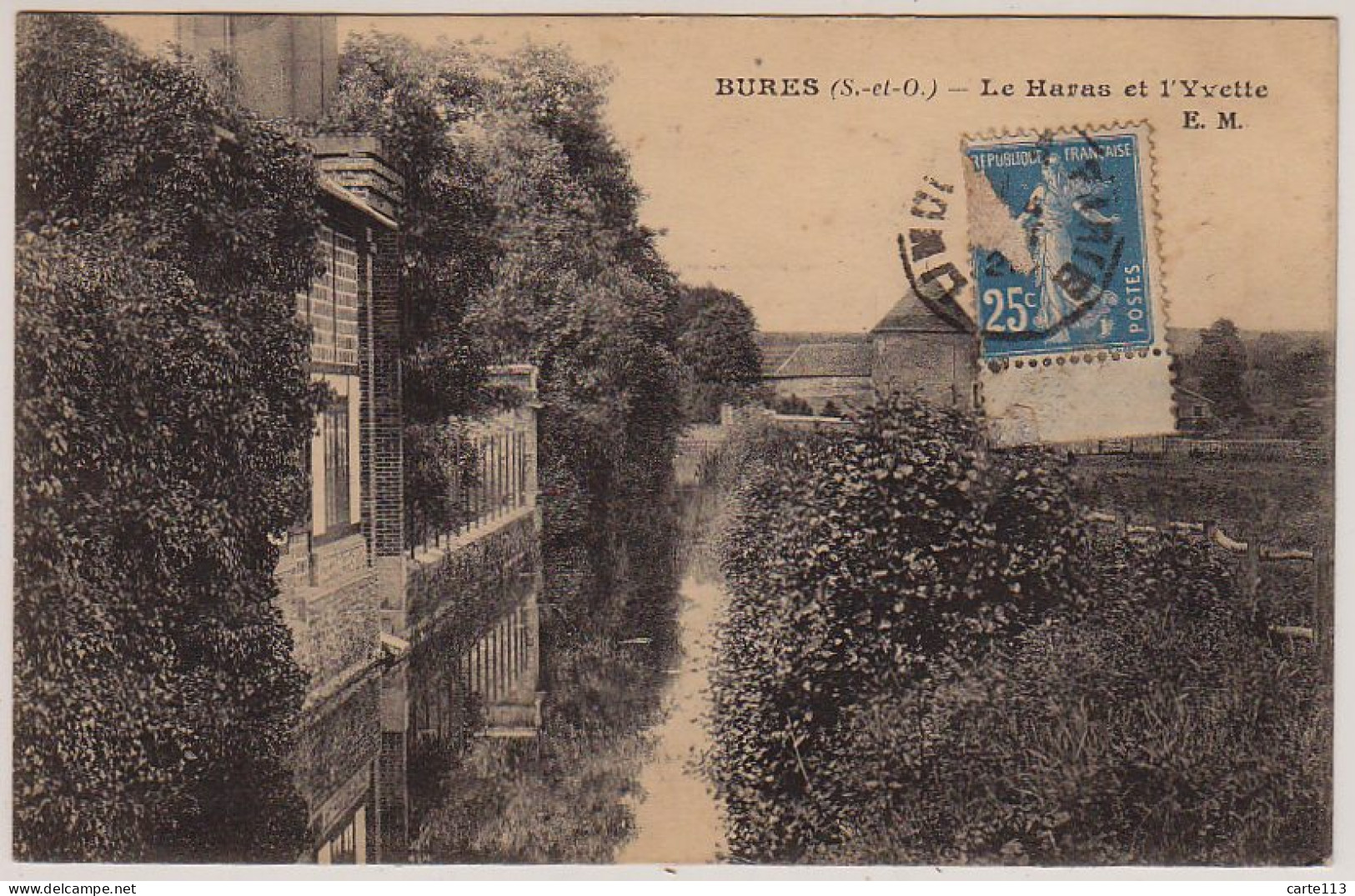 91 - B13706CPA - BURES - Le Haras Et L'yvette - Très Bon état - ESSONNE - Bures Sur Yvette