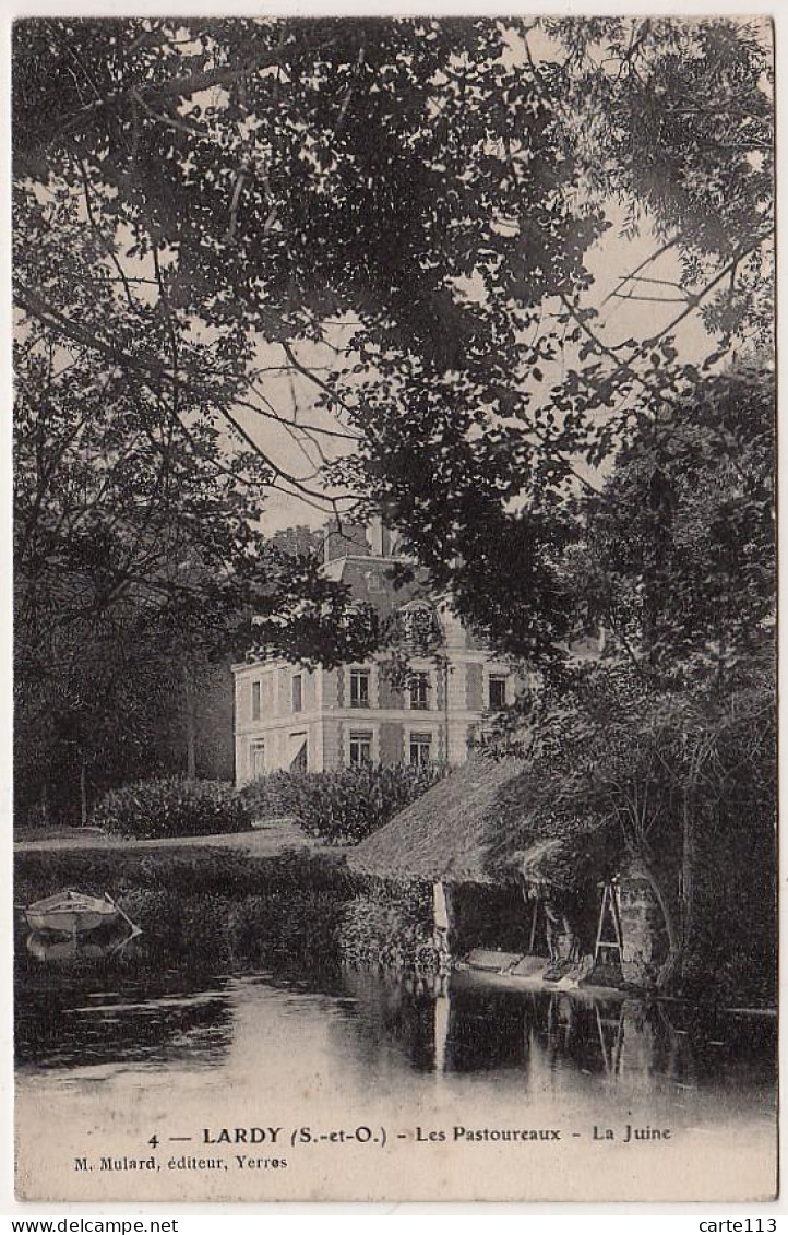 91 - B13611CPA - LARDY - Les Pastoureaux, La Juine - Lavoir - Parfait état - ESSONNE - Lardy