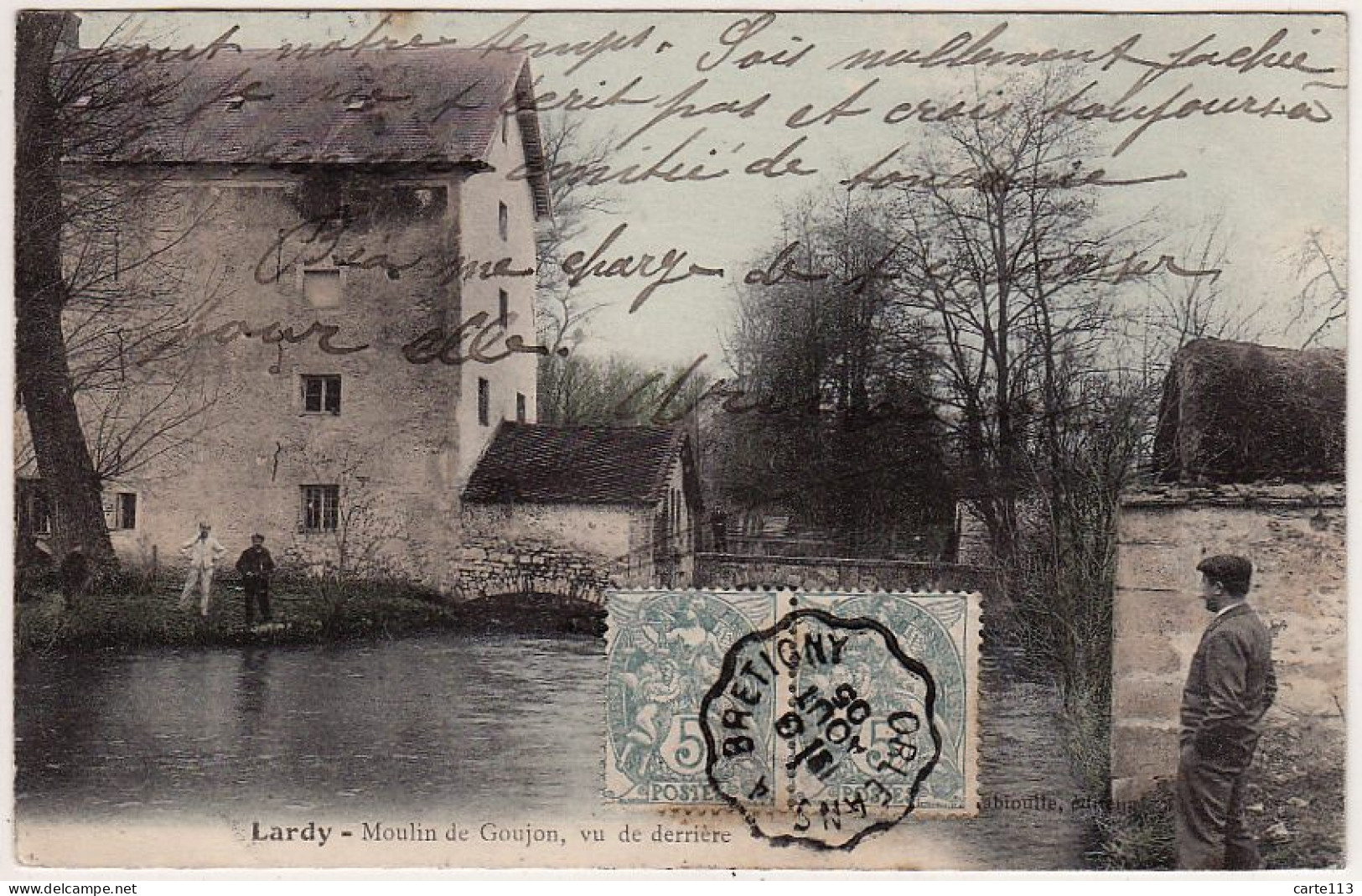 91 - B13610CPA - LARDY - Moulin De Goujon - Vue De Derriere - Très Bon état - ESSONNE - Lardy