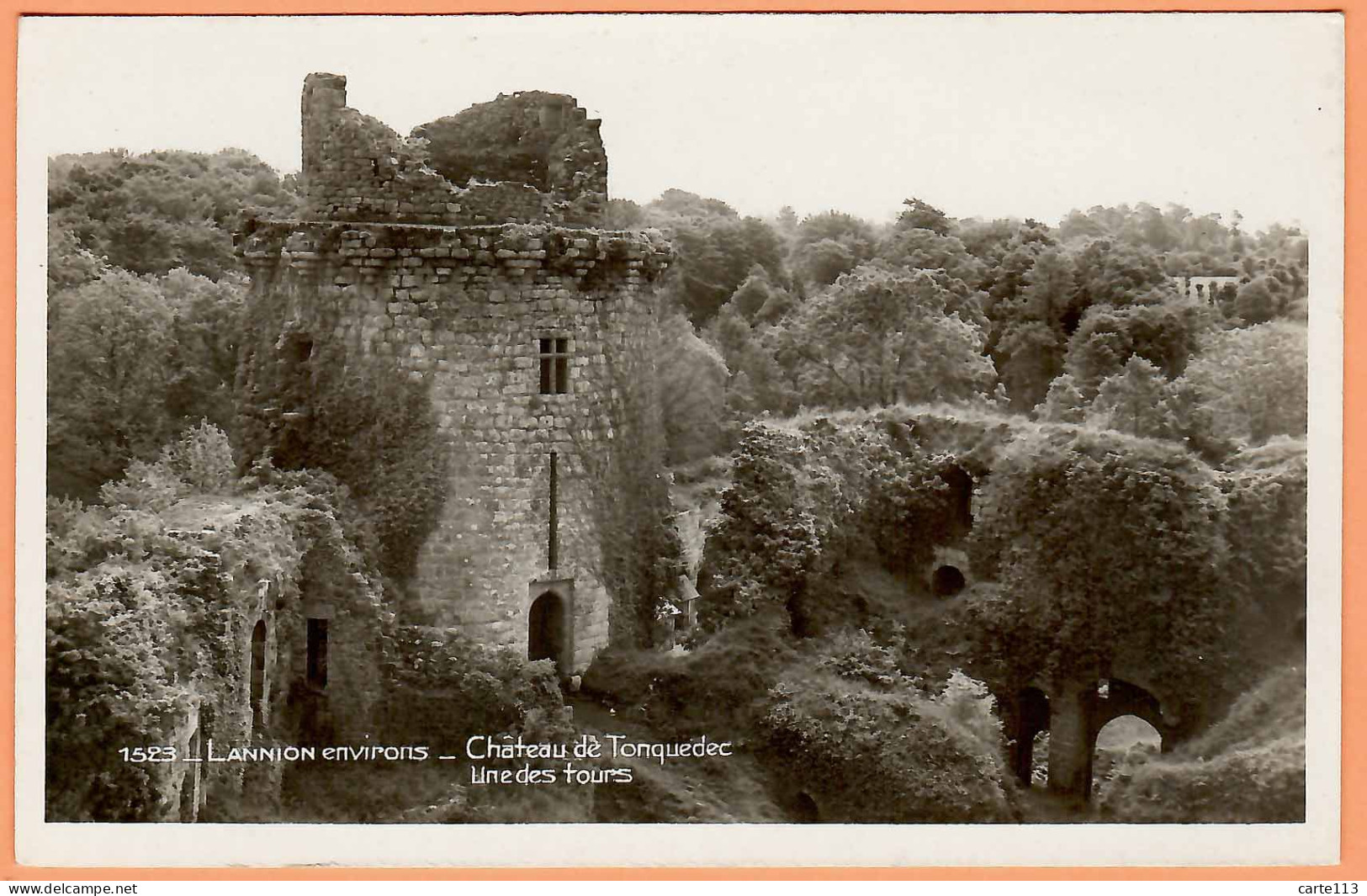 22 - B34468CPA - TONQUEDEC - LANNION - Château Une Des Tours - Très Bon état - COTES-D'ARMOR - Tonquédec