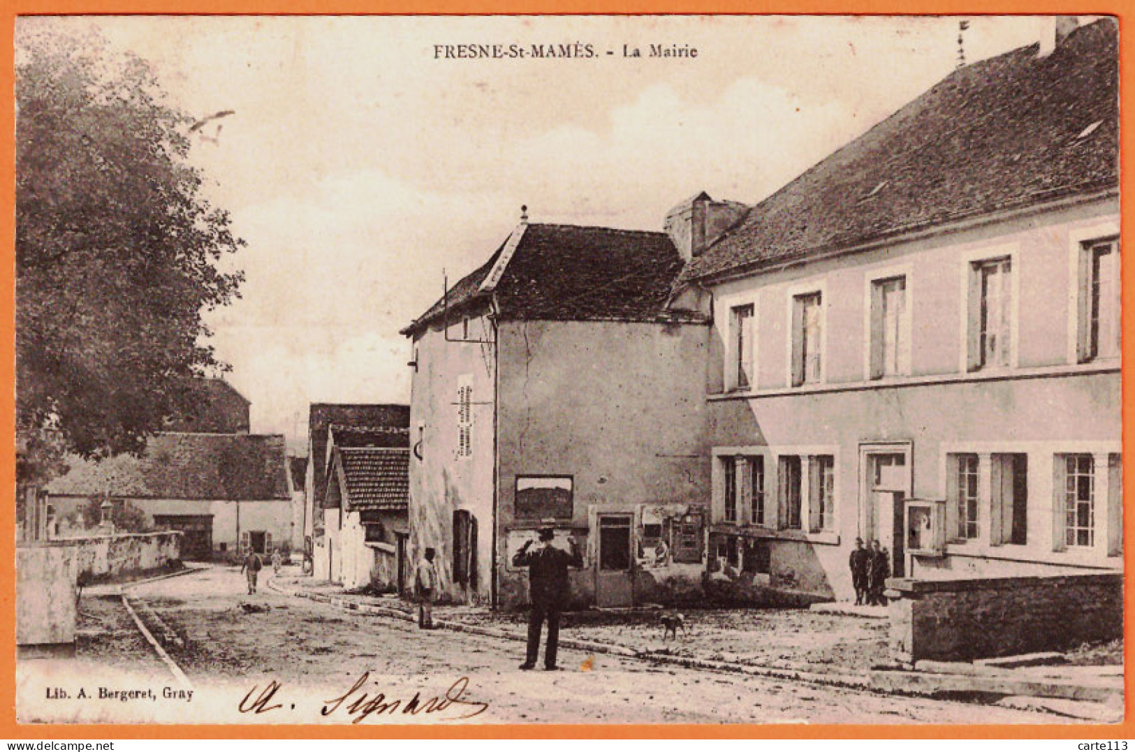 70 - B33792CPA - FRESNE ST SAINT  MAMES - La Mairie - Carte Pionniere - Précurseur - Très Bon état - HAUTE-SAONE - Fresne-Saint-Mamès