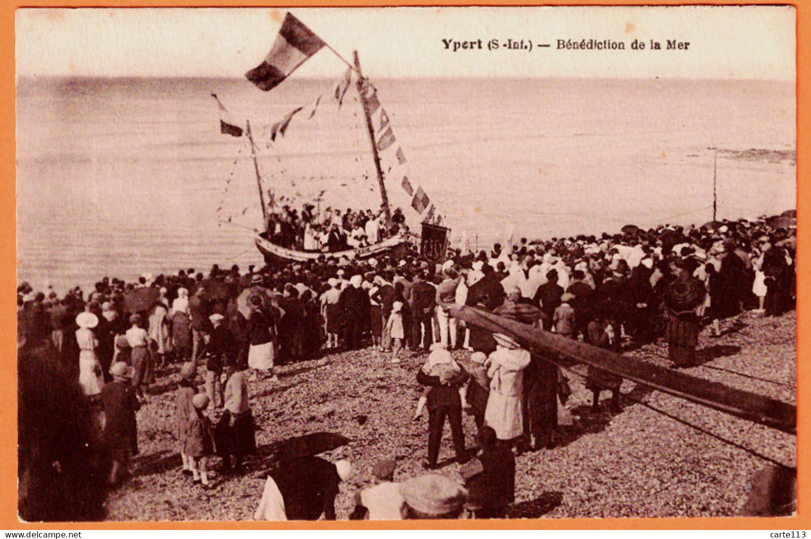 76 - B33789CPA - YPORT - Bénédiction De La Mer - Très Bon état - SEINE-MARITIME - Yport