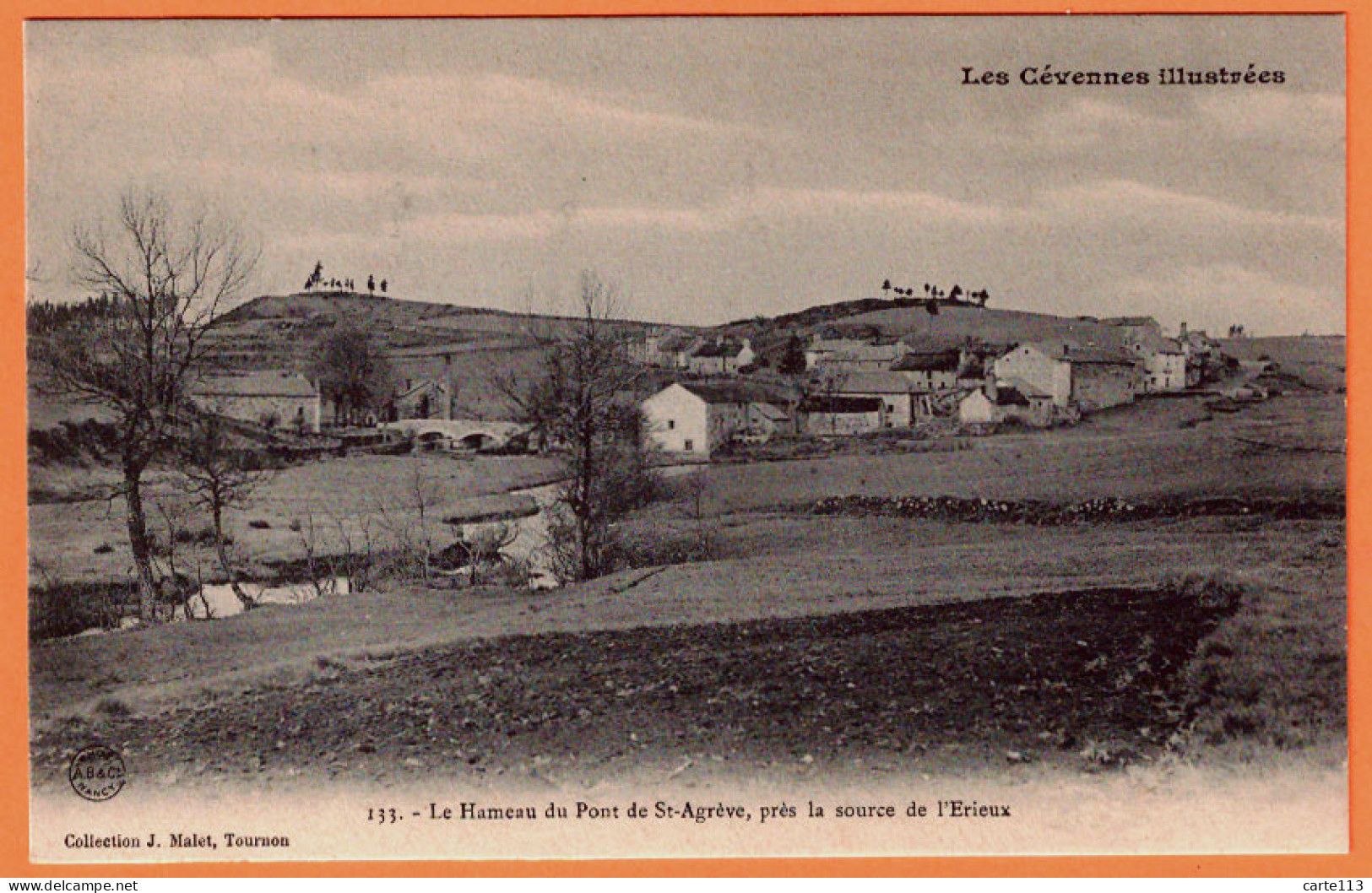 7 - B33842CPA - SAINT ST AGREVE - Hameau Du Pont, Près La Source De L'Erieux - Très Bon état - ARDECHE - Saint Agrève