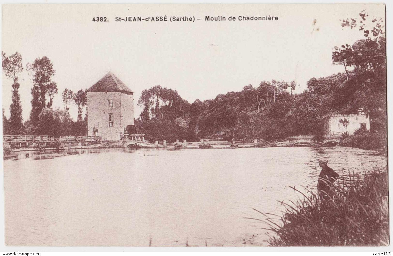 72 - B22609CPA - SAINT JEAN D'ASSE - Moulin De Chadonniere - Parfait état - SARTHE - Other & Unclassified