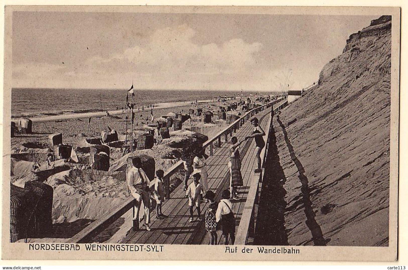 0 - B19725CPA - ALLEMAGNE - Wenningstedt - SYLT - Auf Der Wandelbahn - Nordseebad - Très Bon état - EUROPE - Sylt