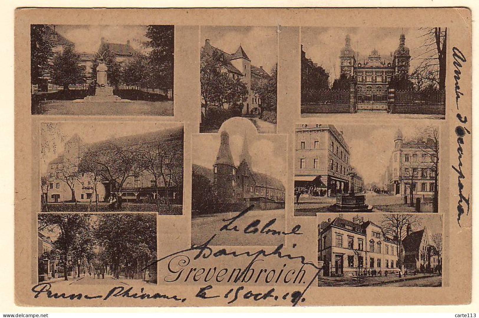 0 - B19609CPA - ALLEMAGNE - GREVENBROICH - Vues Multiples - Très Bon état - EUROPE - Grevenbroich