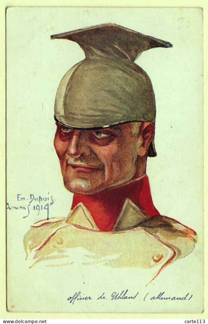 0 - F19474CPA - ILLUSTRATEURS - DUPUIS - Officier De Uhland - Allemand - Très Bon état - THEMES - Dupuis, Emile