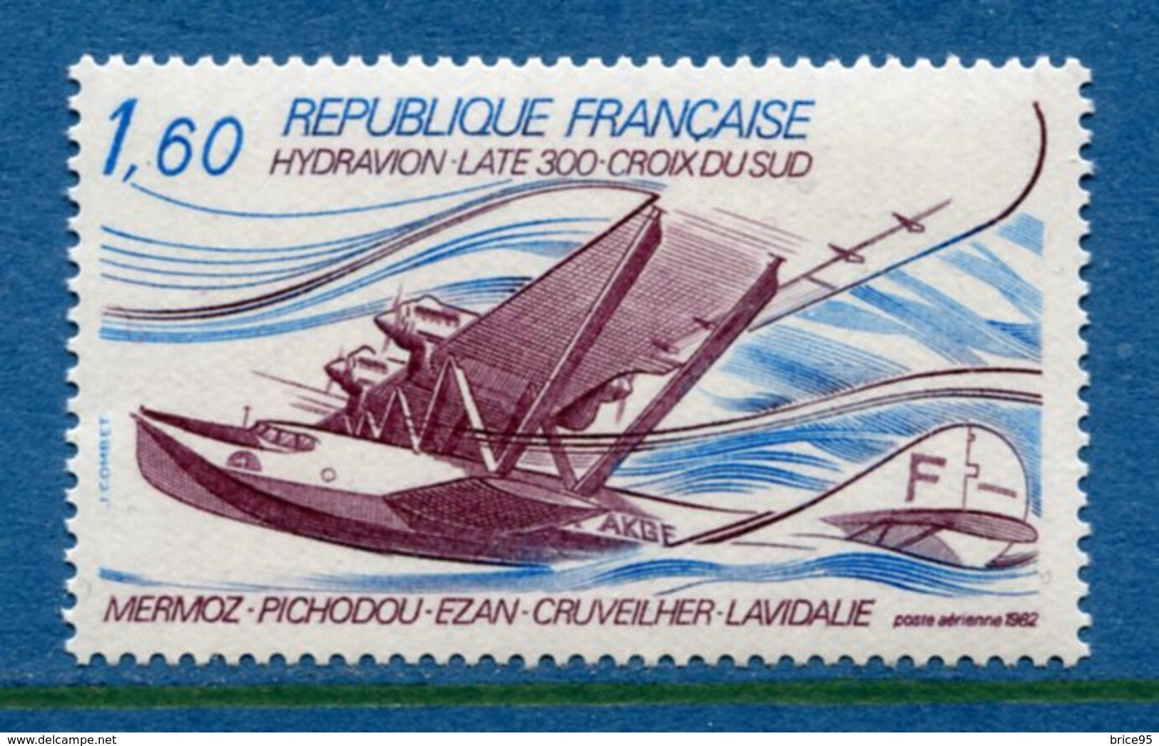 France - Poste Aérienne - YT PA N° 56 ** - Neuf Sans Charnière - 1982 - 1960-.... Nuovi
