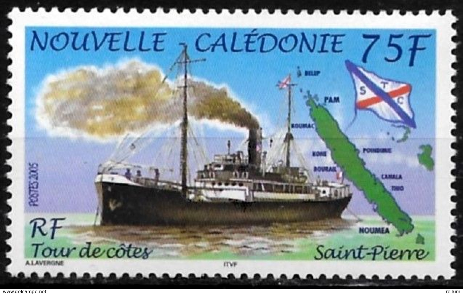 Nouvelle Calédonie 2005 - Yvert Et Tellier Nr. 945 - Michel Nr. 1358 ** - Unused Stamps