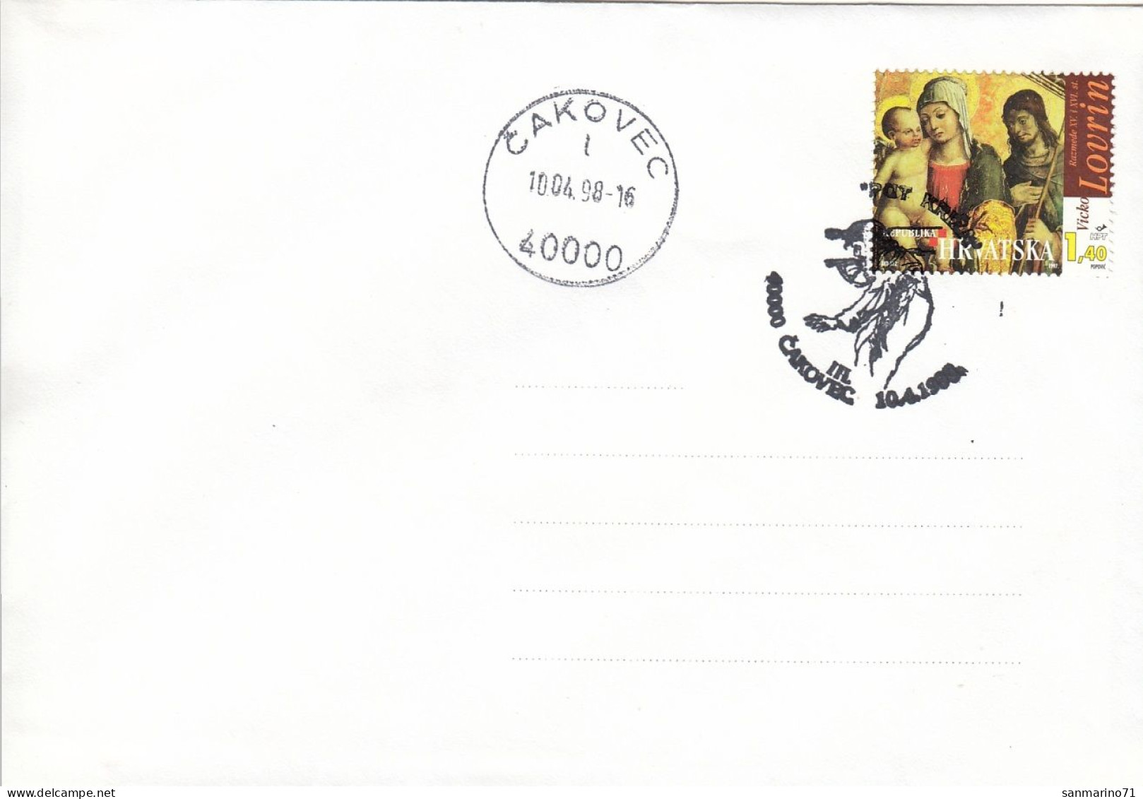 CROATIA Cover 281 - Kroatien