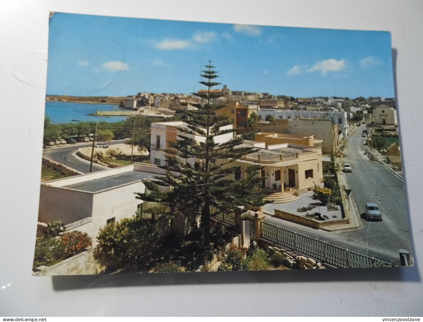 Cartolina Viaggiata "OTRANTO Raccordi Periferici Con La Statale N.° 16 E Panorama" 1962 - Lecce