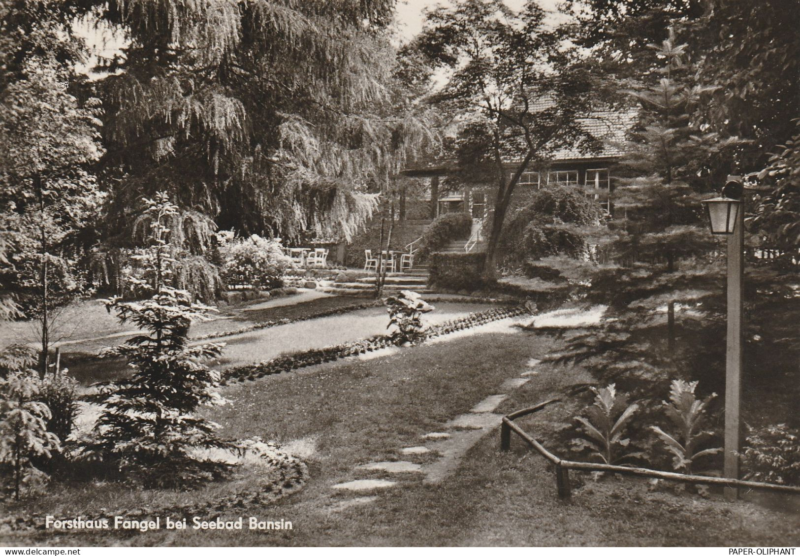 0-2255 HERINGSDORF - BANSIN, Forsthaus Fangel, 1968 - Usedom