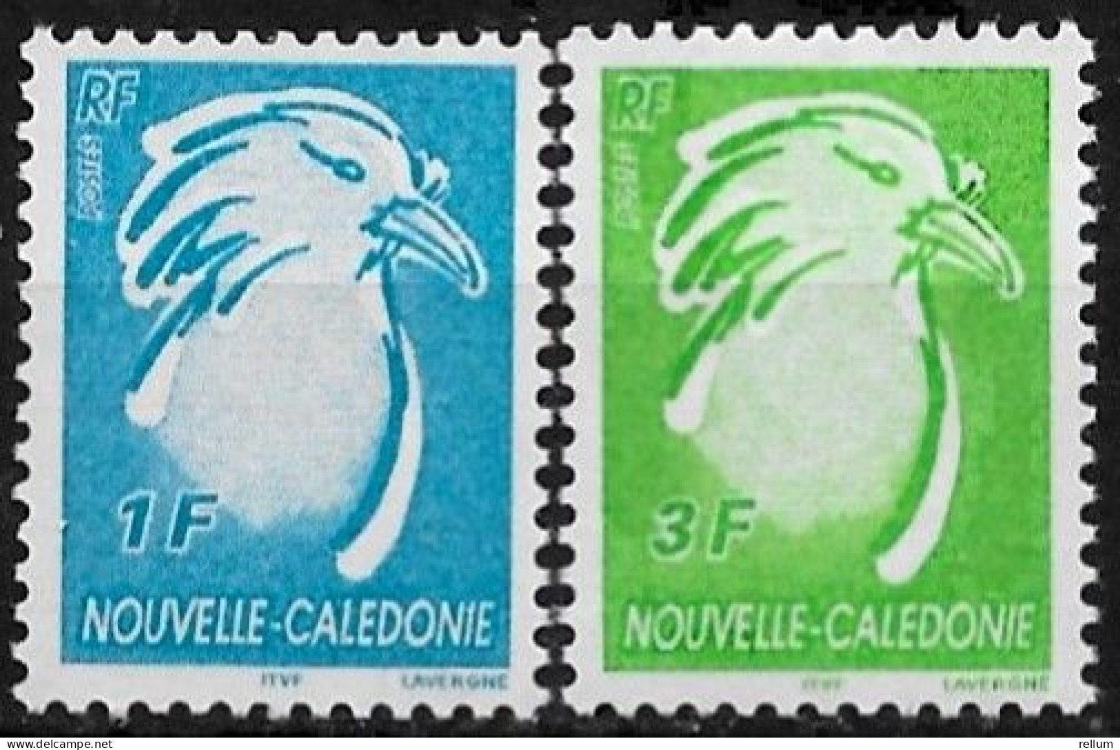 Nouvelle Calédonie 2005 - Yvert Et Tellier Nr. 946/947 - Michel Nr. 1365/1366 ** - Unused Stamps