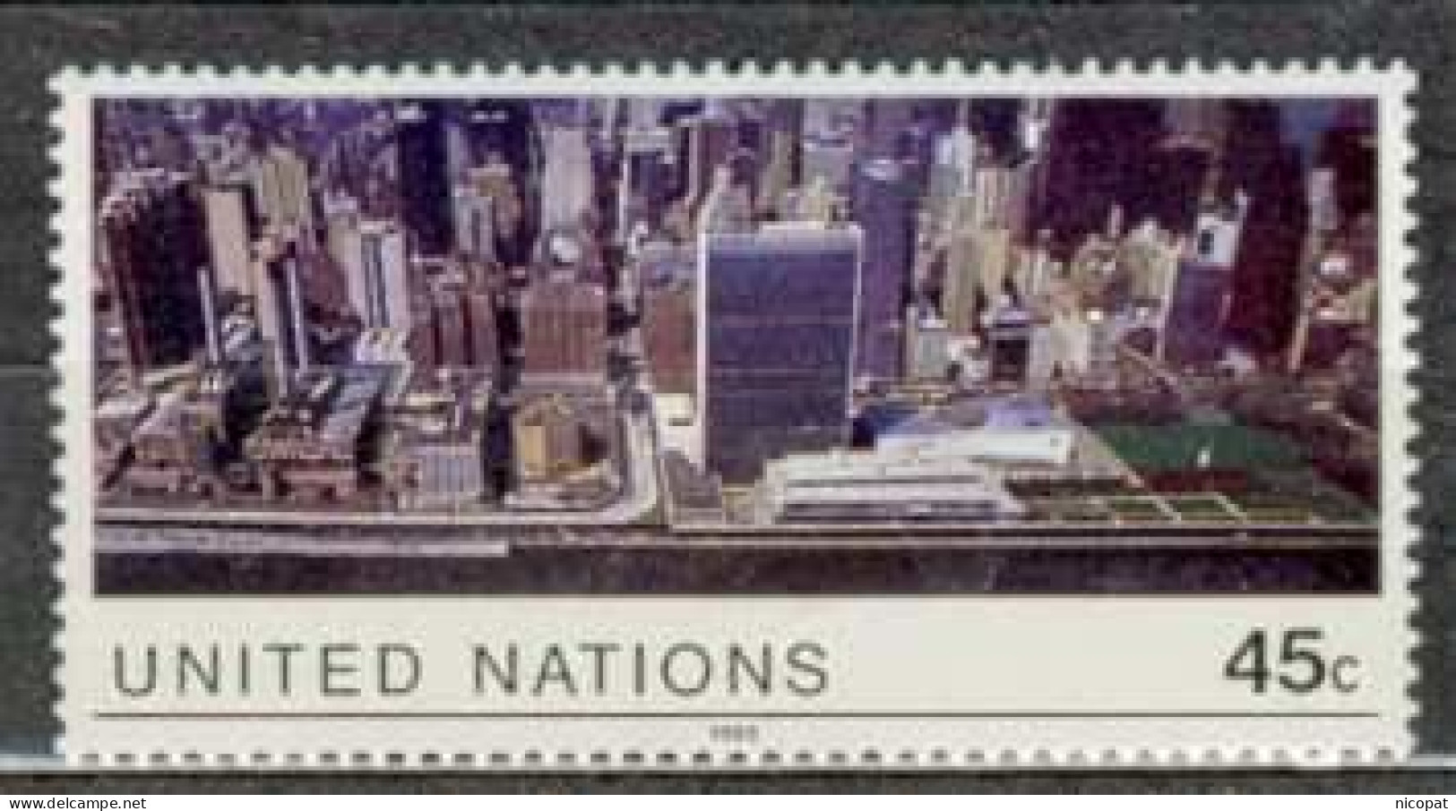 ONU NEW YORK MNH ** 542 Siège De L'ONU - Ongebruikt