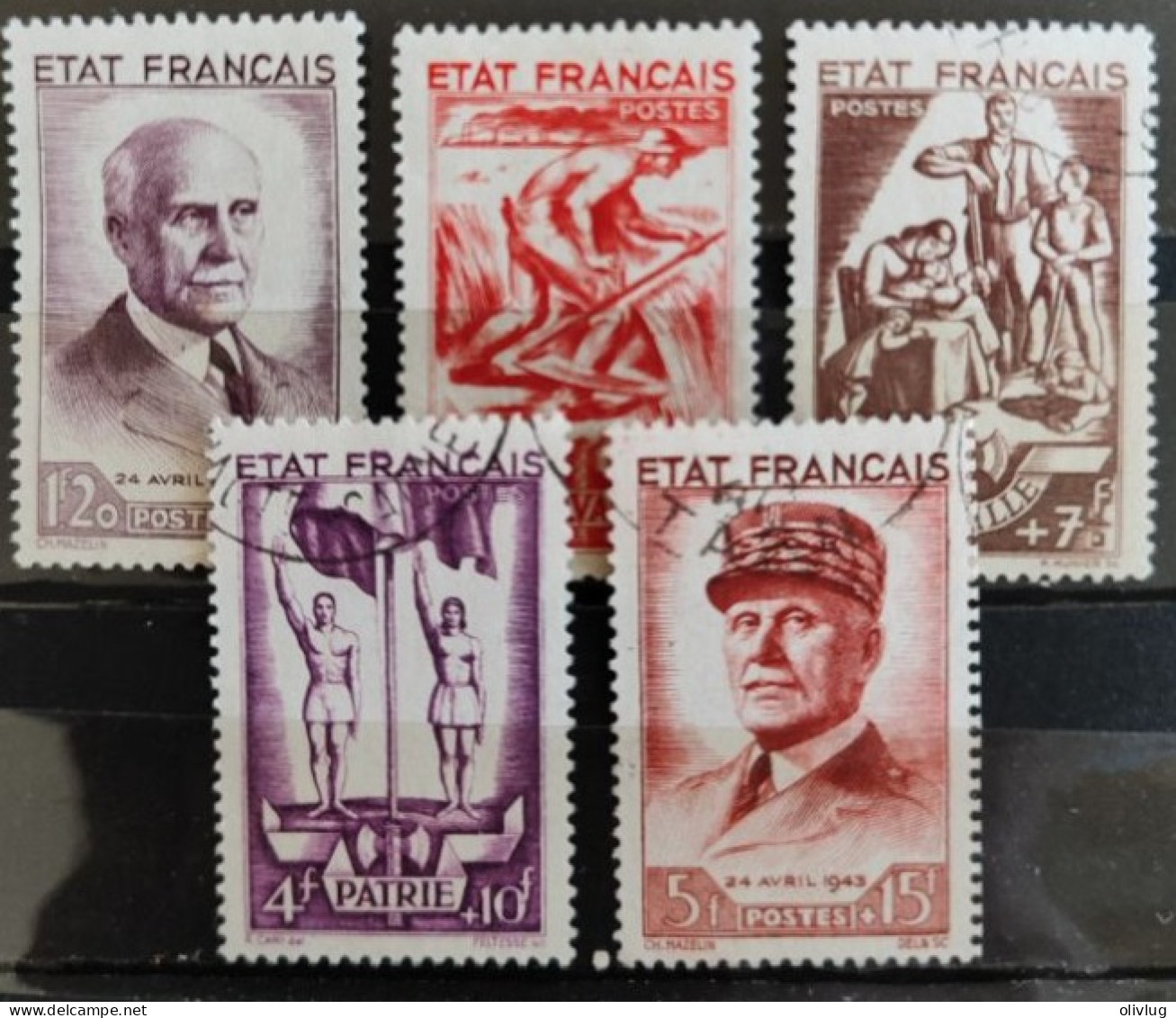 N 576/580 On Côte 100€ - Used Stamps