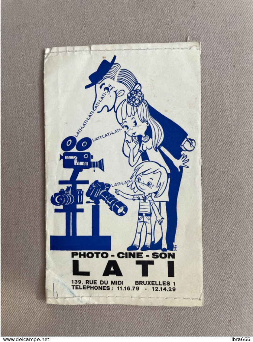 FOTOMAPJE / POCHETTE DE PHOTOS - Photo - Cine - Son LATI, Bruxelles - Otros & Sin Clasificación