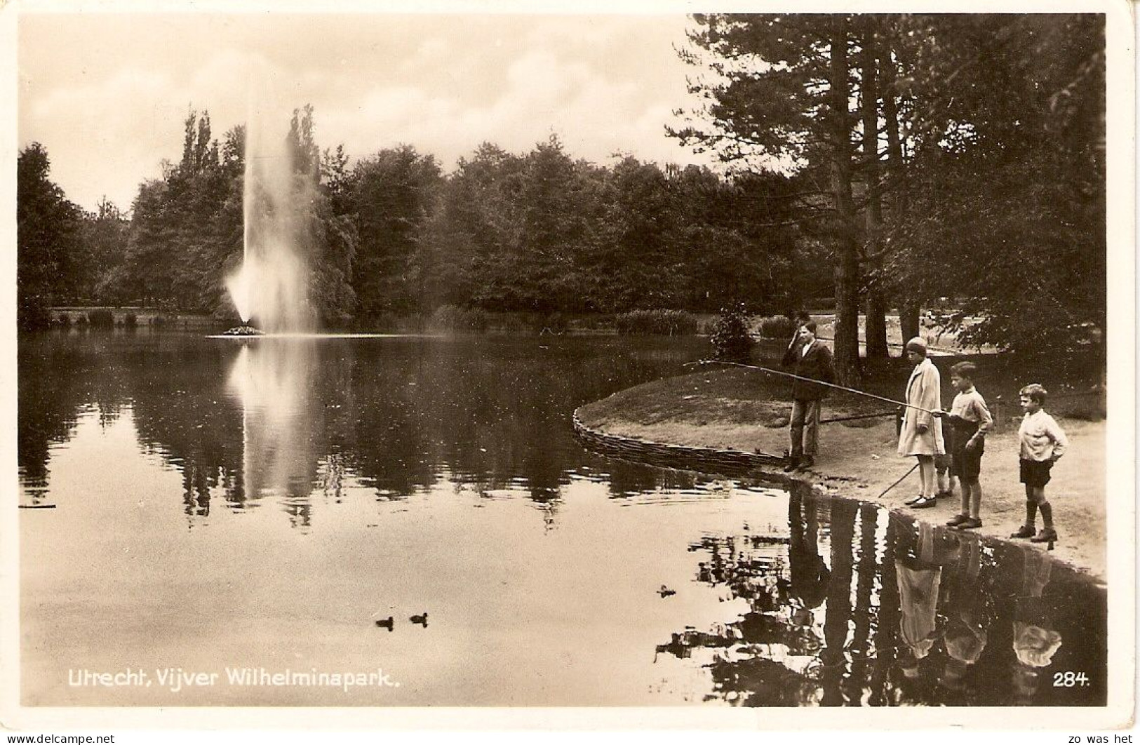 Utrecht, Vijver Wilhelminapark - Utrecht