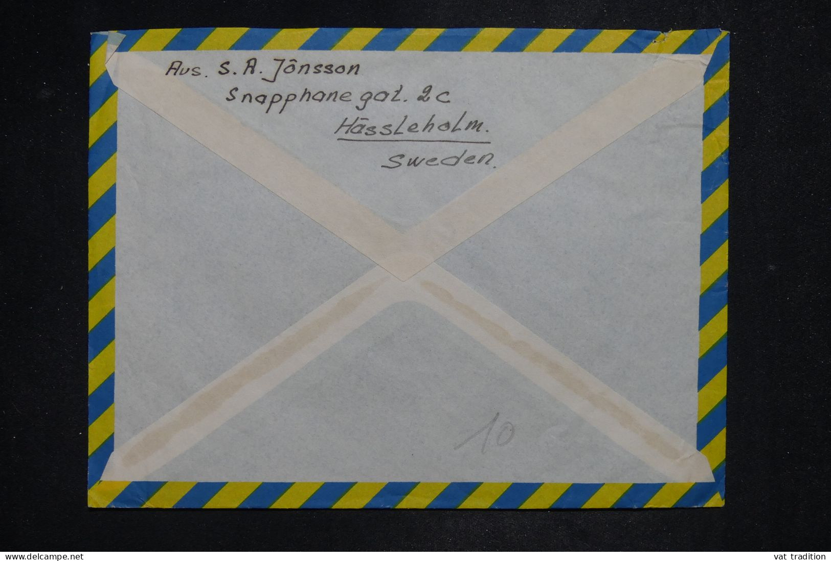 SUEDE - Lettre Pour Madagascar - 1947 ?? - A 2829A - Briefe U. Dokumente