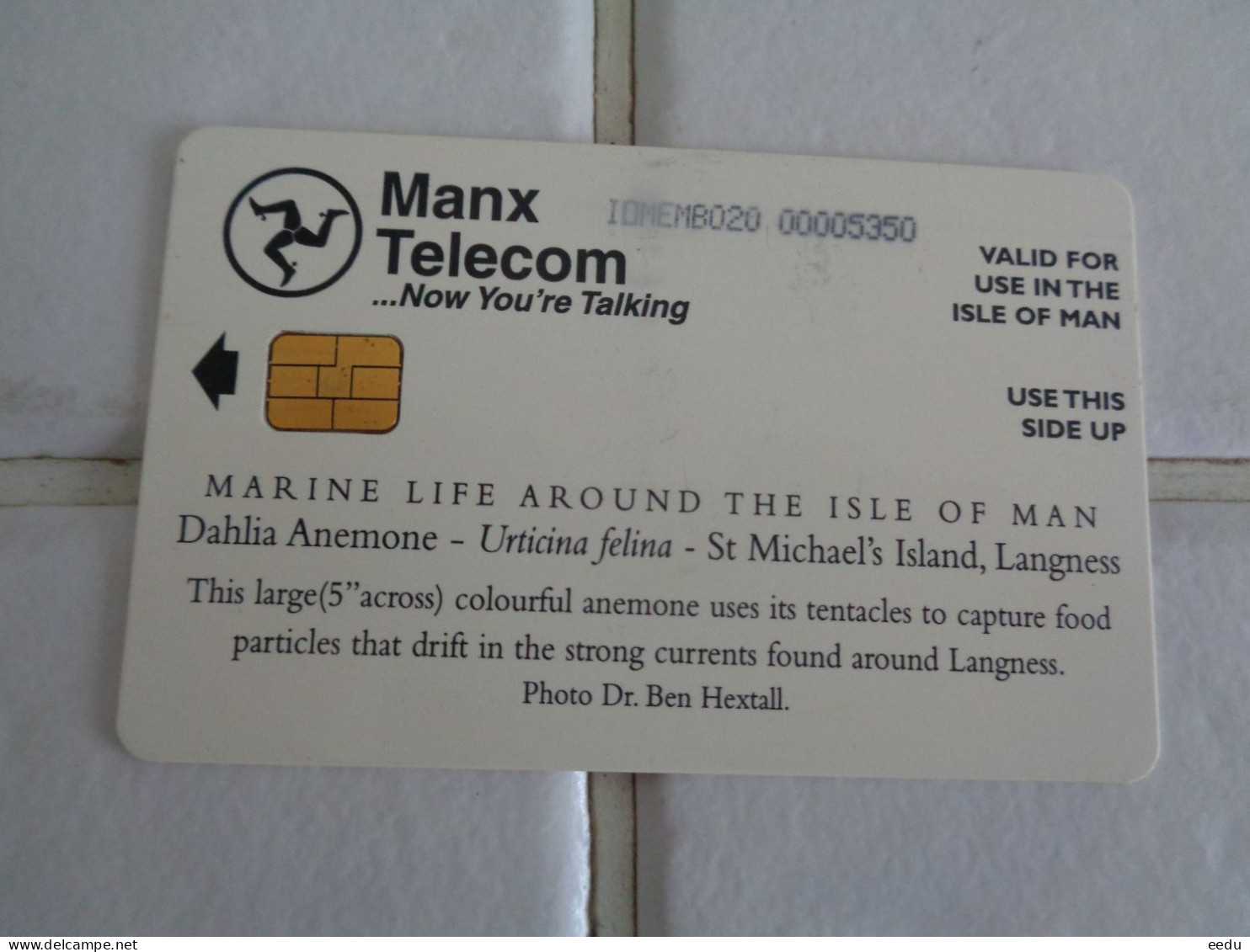 Isle Of Man Phonecard - Man (Ile De)