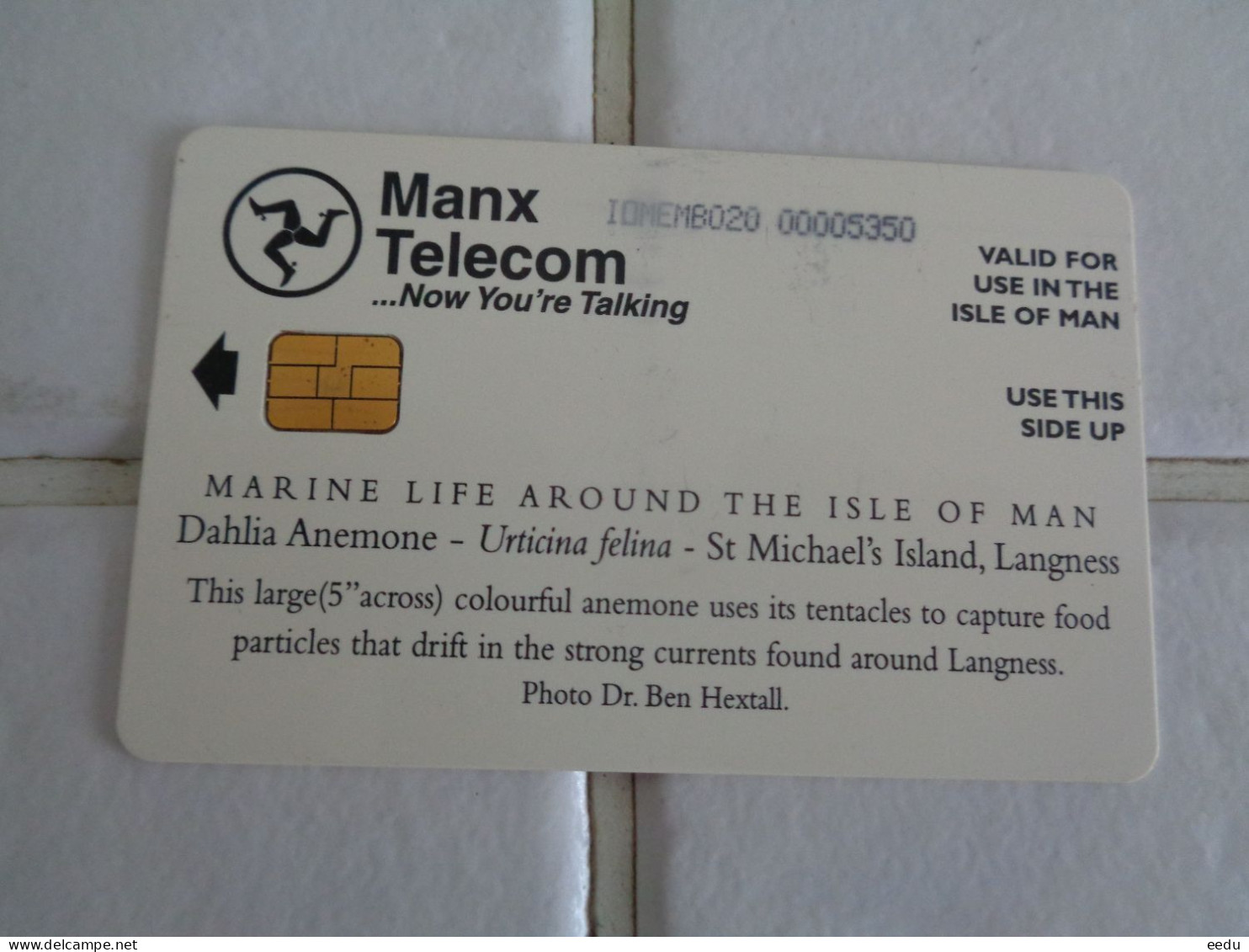 Isle Of Man Phonecard - Man (Isle Of)
