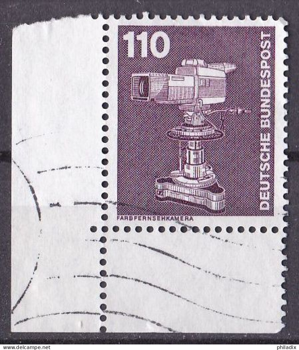 (1134) BRD 1982 Industrie & Technik (III) ECKRAND O/used (A5-7) - Gebraucht