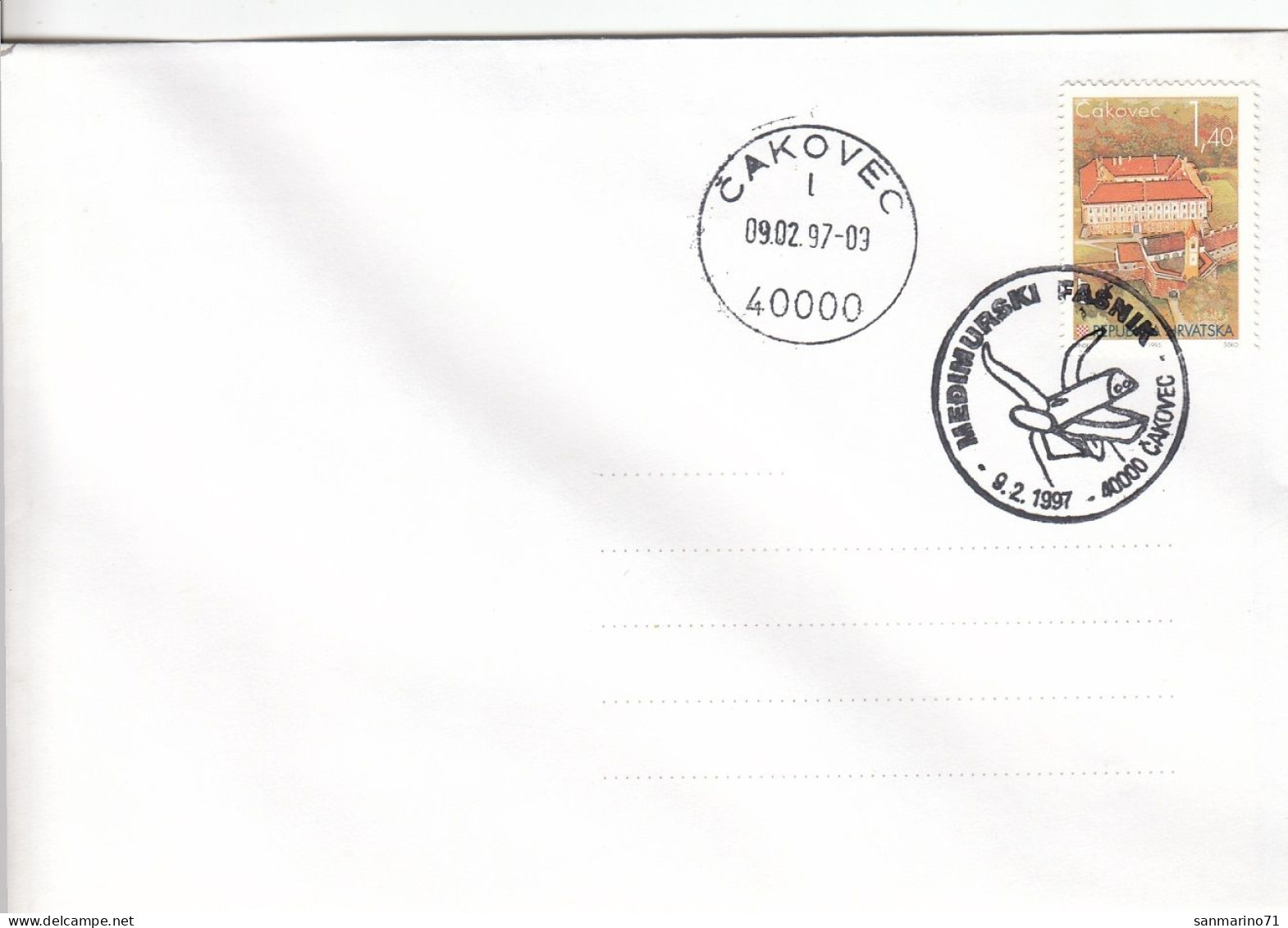 CROATIA Cover 295 - Kroatien