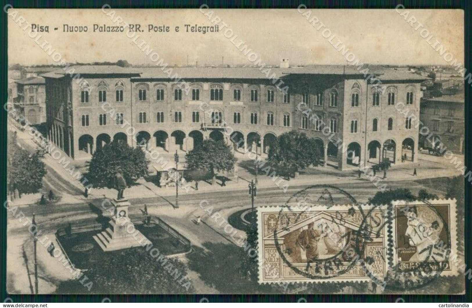 Pisa Città Poste Cartolina WX1161 - Pisa