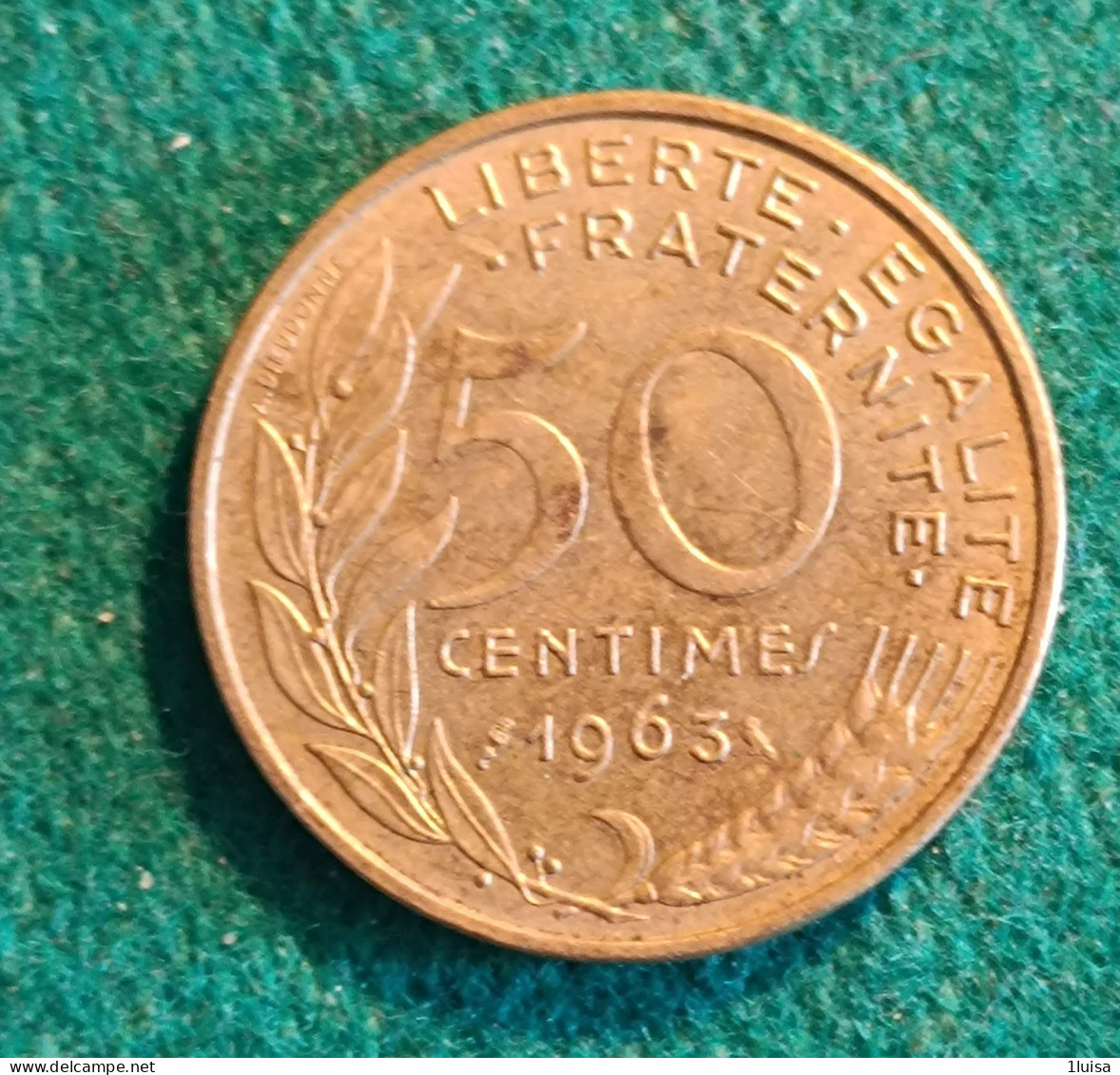 FRANCIA 50 Cents  1963 - 50 Centimes
